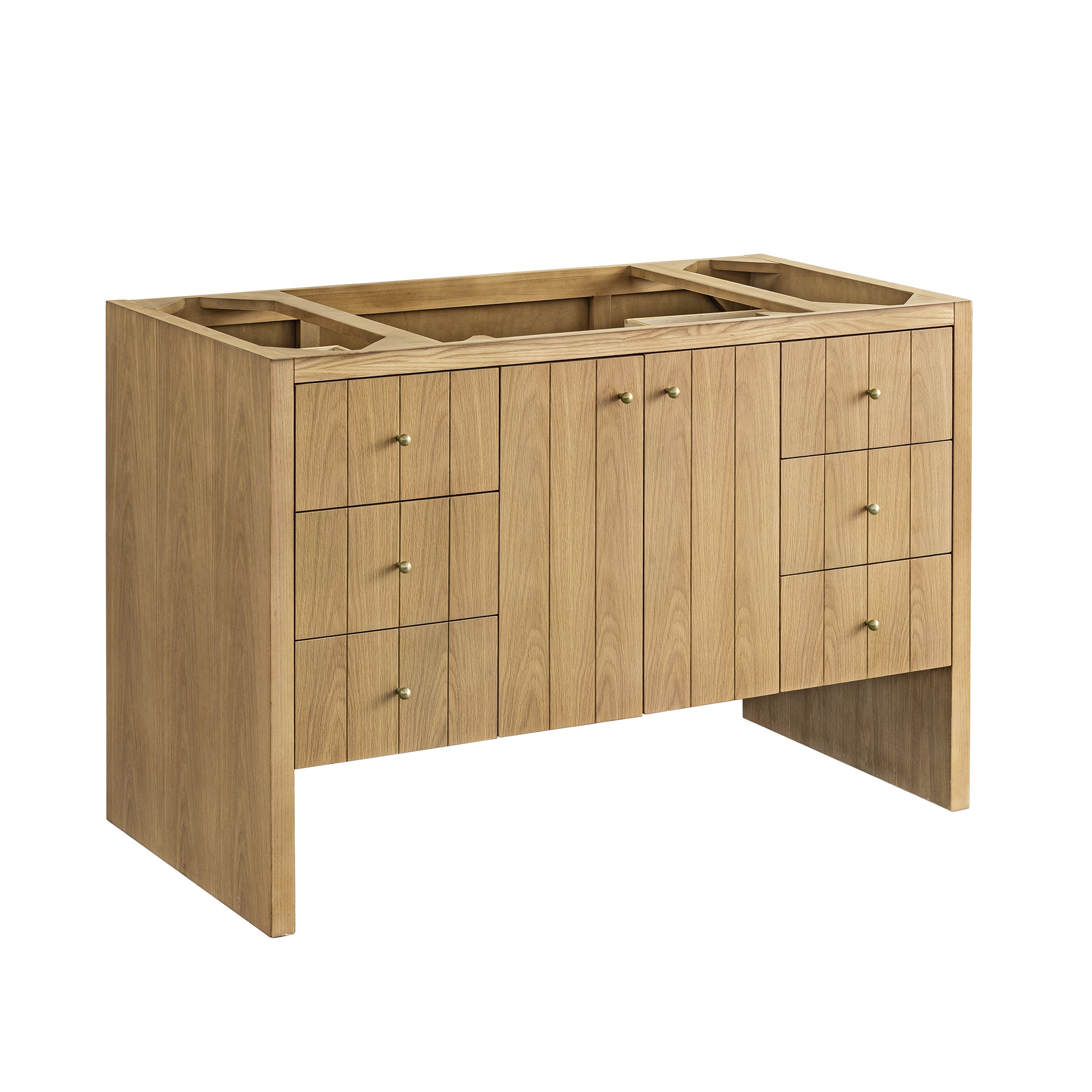 James Martin Vanities Hudson 48" Single Vanity - Light Natural Oak