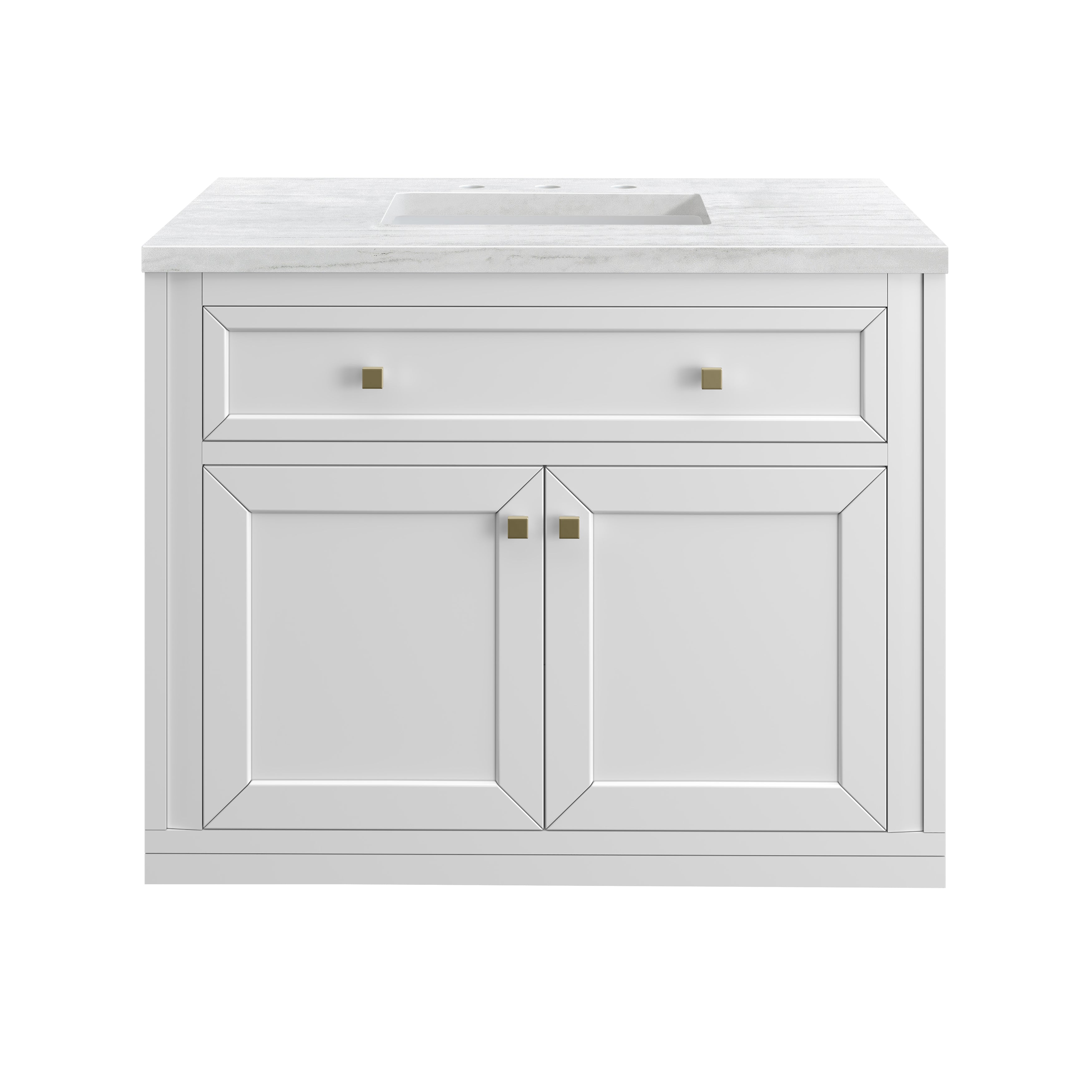 arctic fall solid surface top vanity