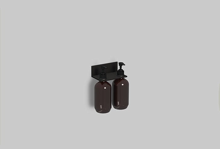 matt black shelf