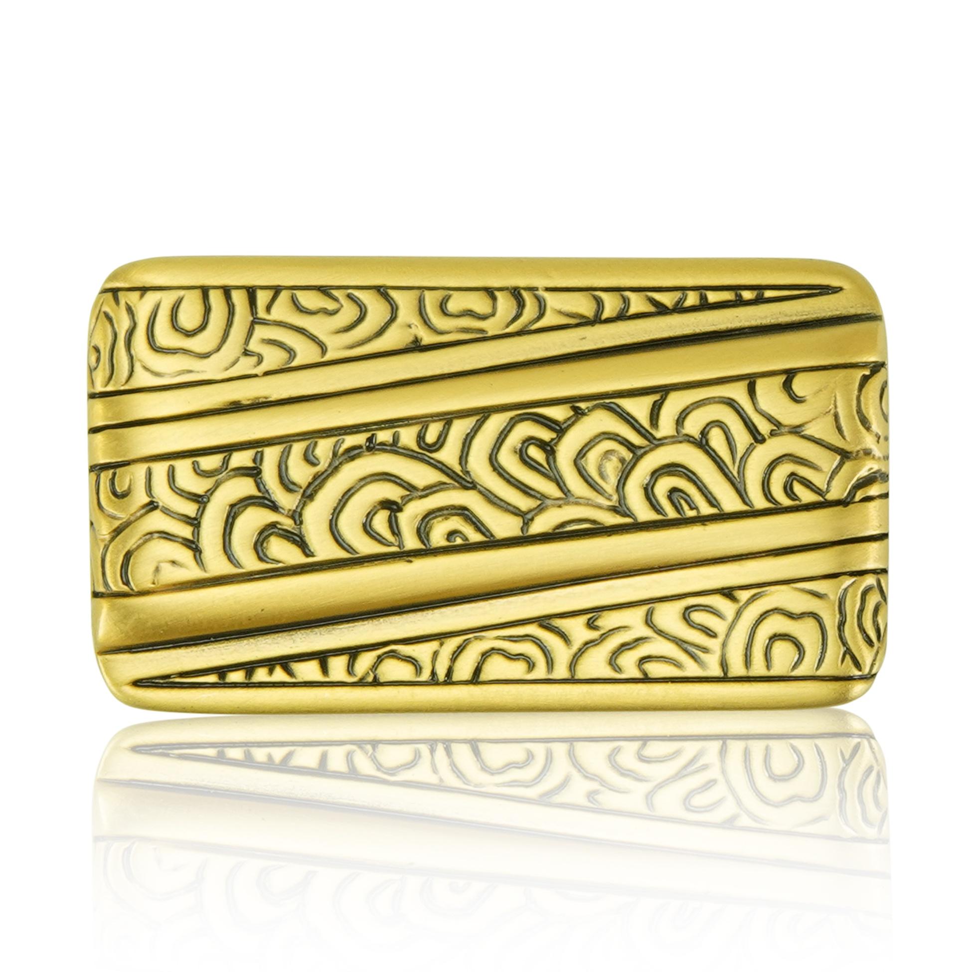 museum gold knob