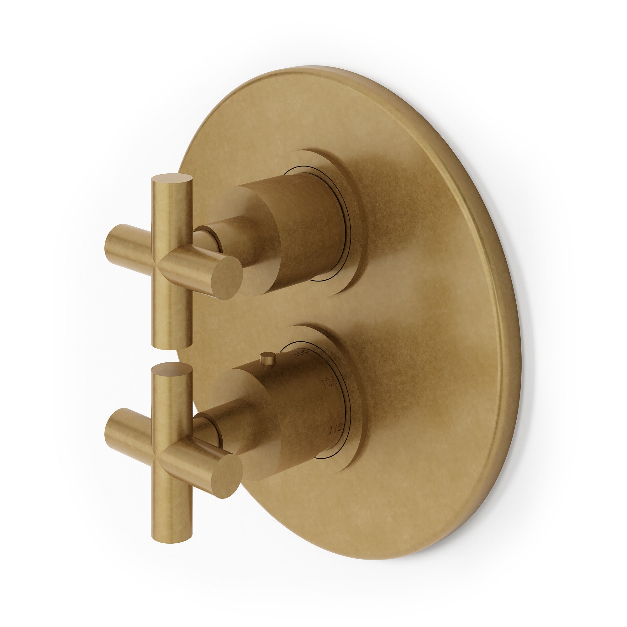 aged brass (living) trim
