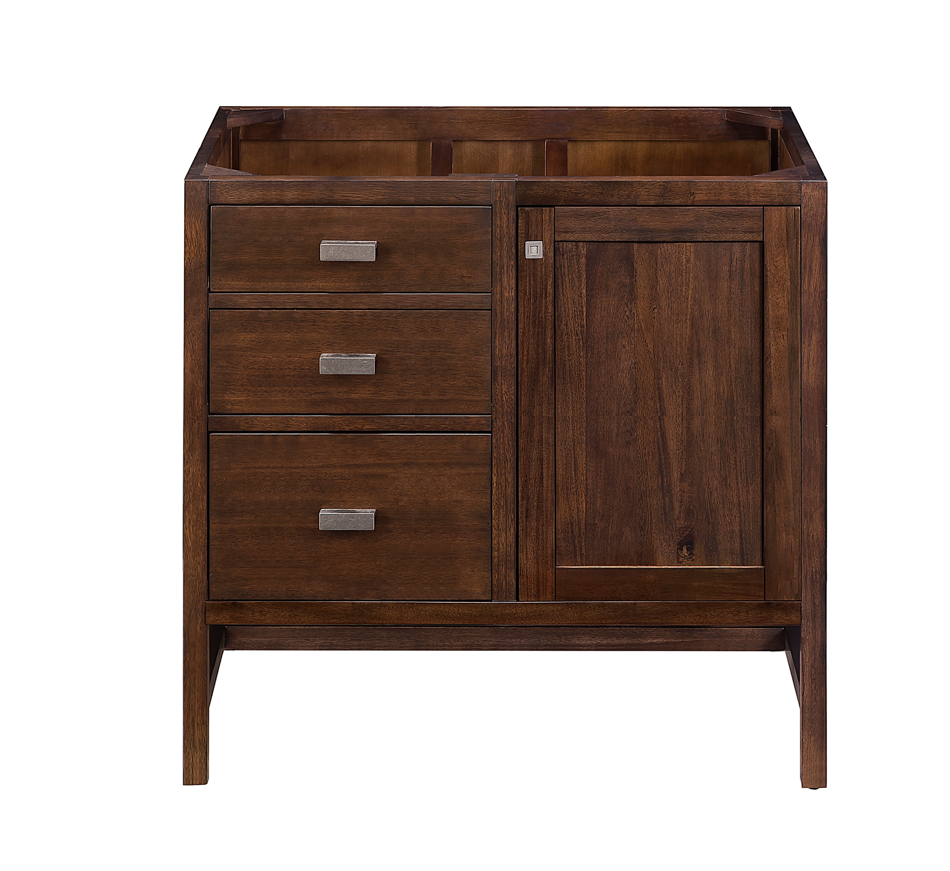 James Martin Vanities Addison 36" Single Vanity - Mid-Century Acacia