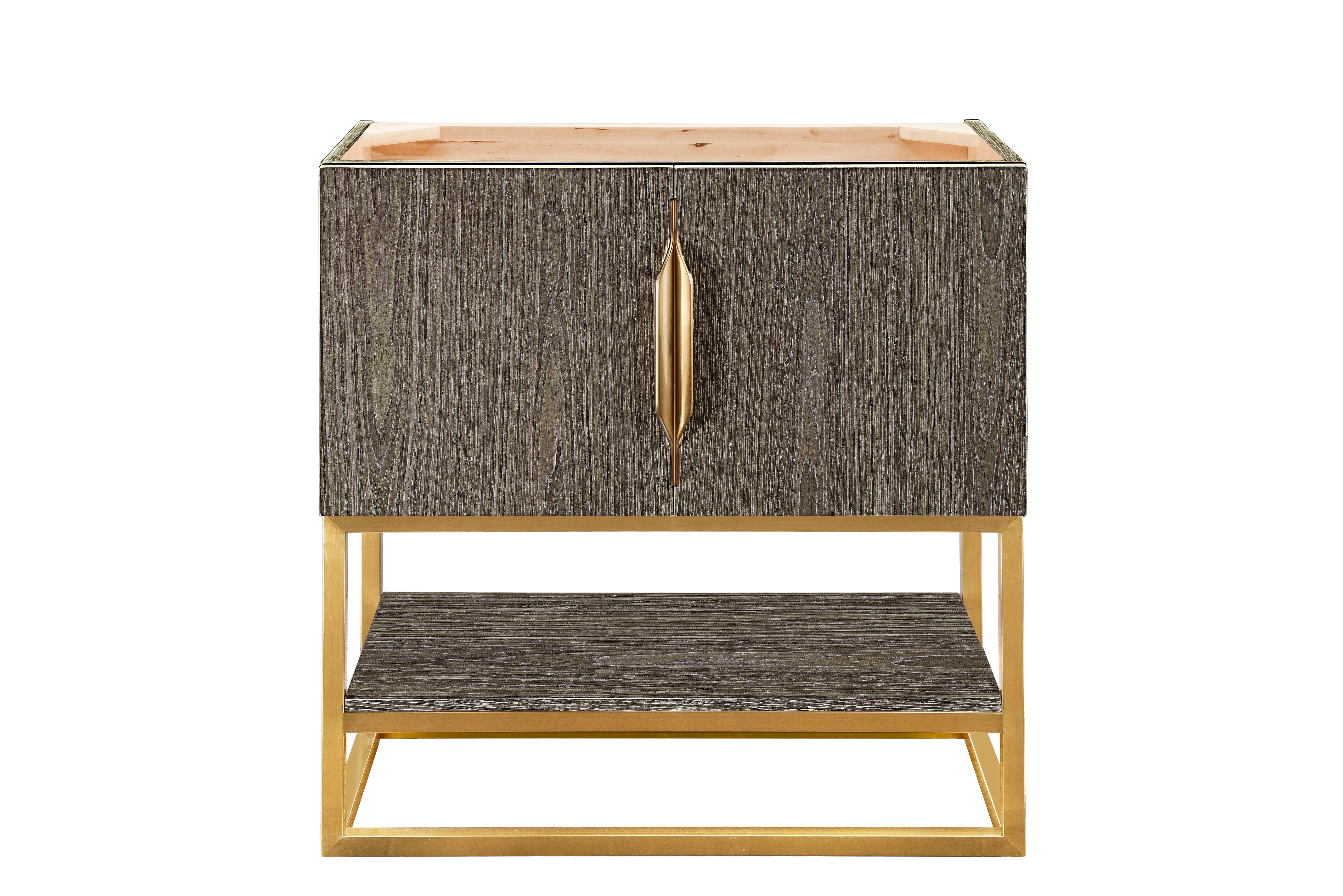 ash gray Vanity