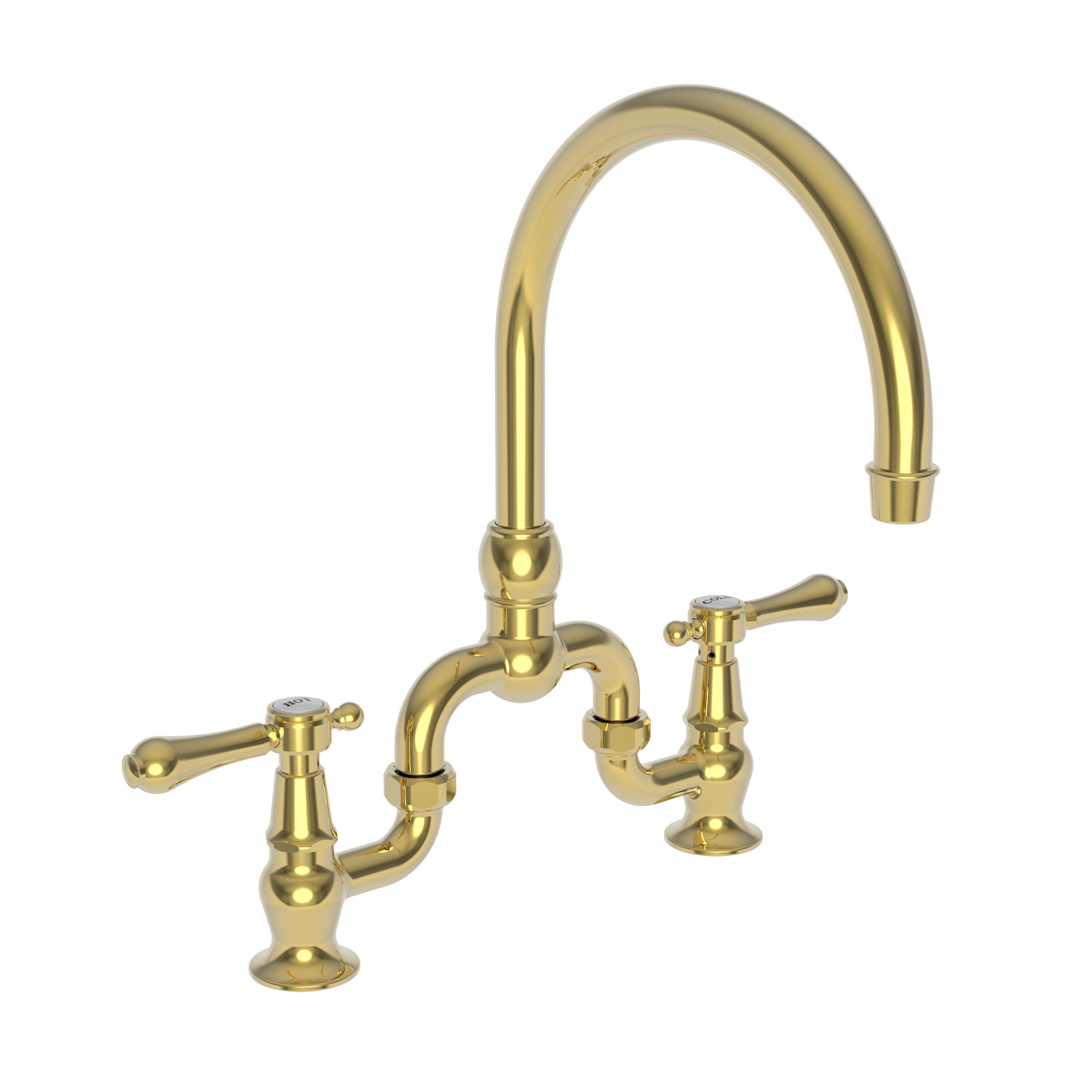 Newport Brass Chesterfield Kitchen Bridge Faucet