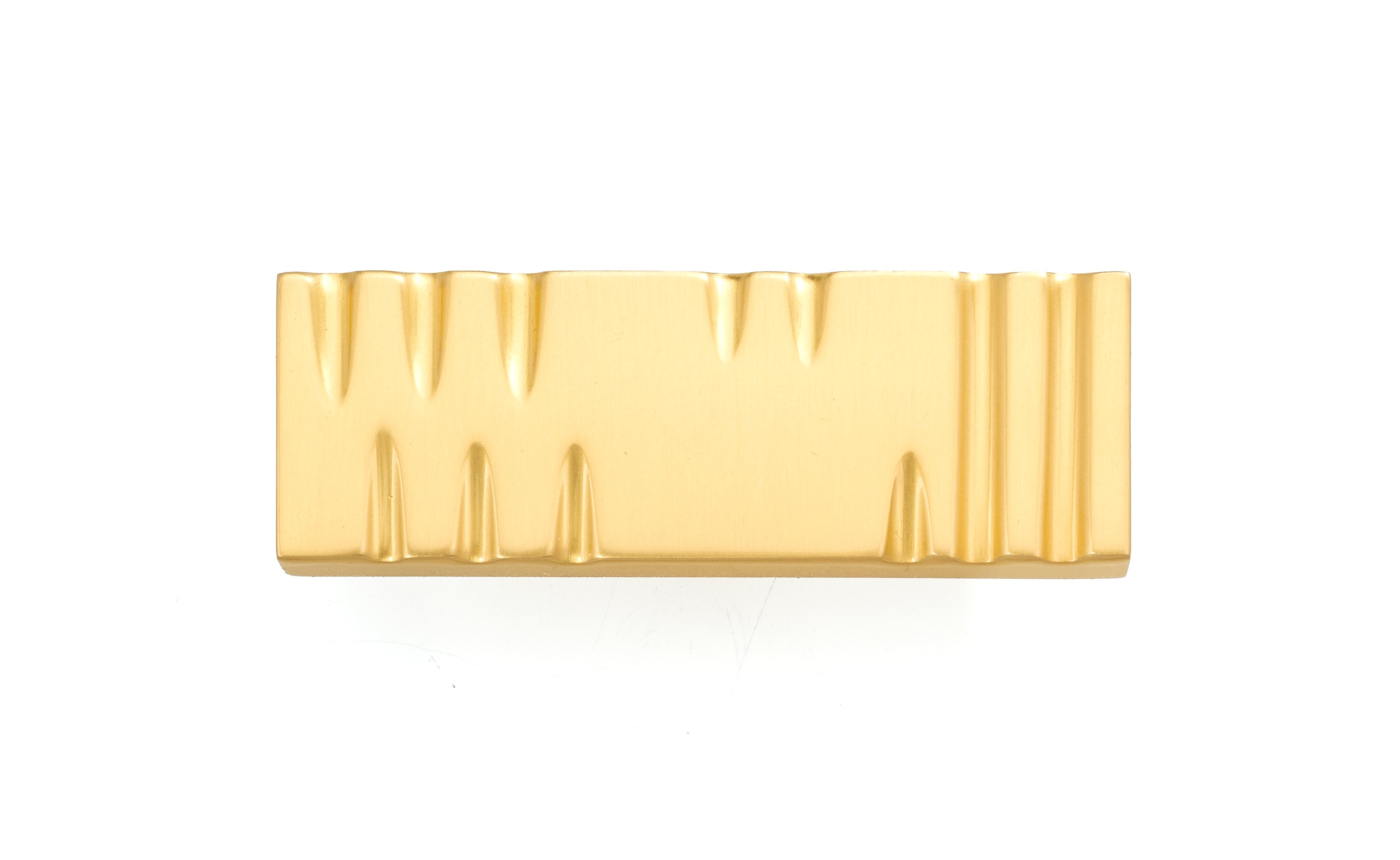 satin brass knob