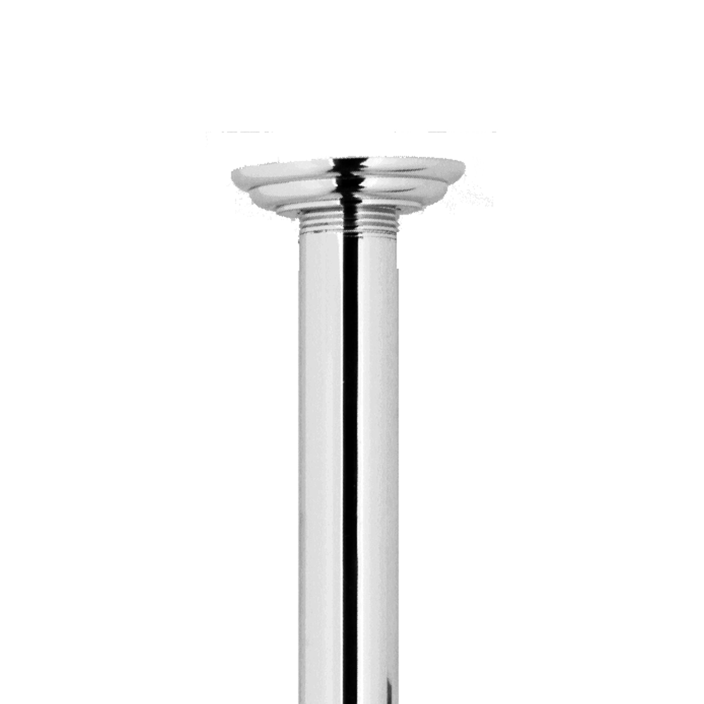 polished chrome lavatory faucet