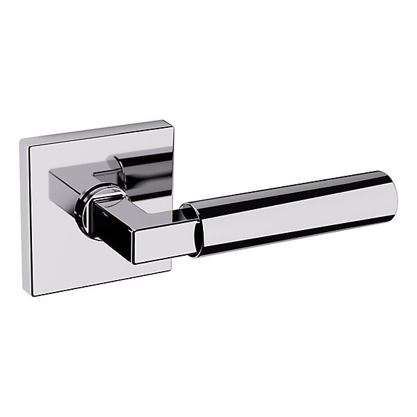 polished chrome lever