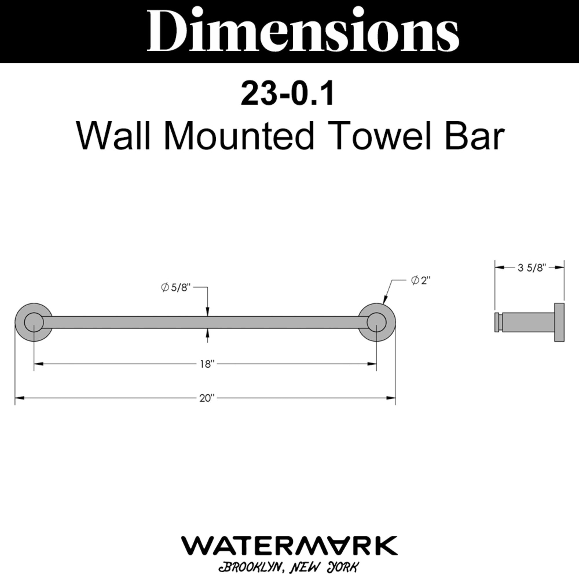 satin nickel towel bar