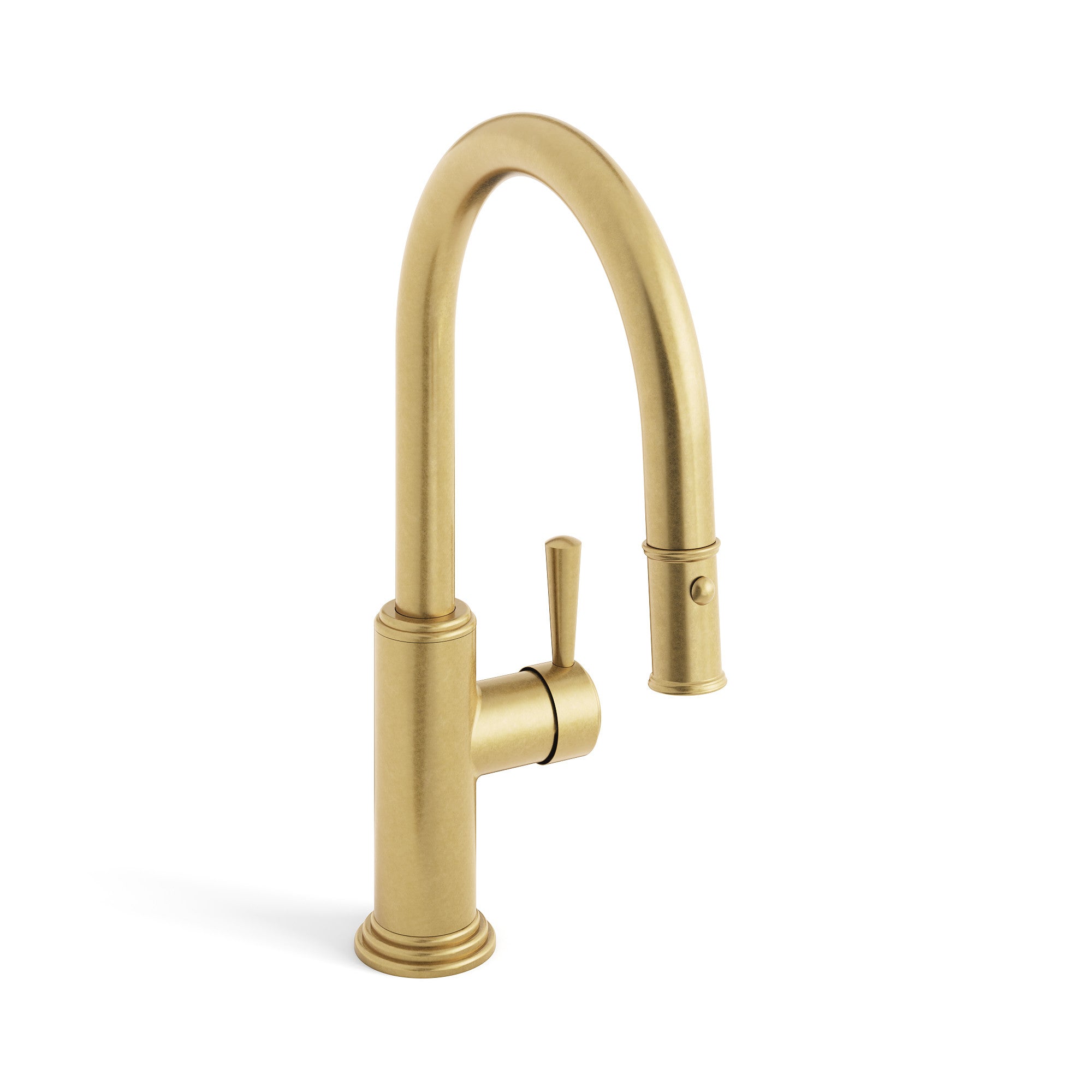 Watermark Stratford 321 1 Hole Low Gooseneck Kitchen Faucet