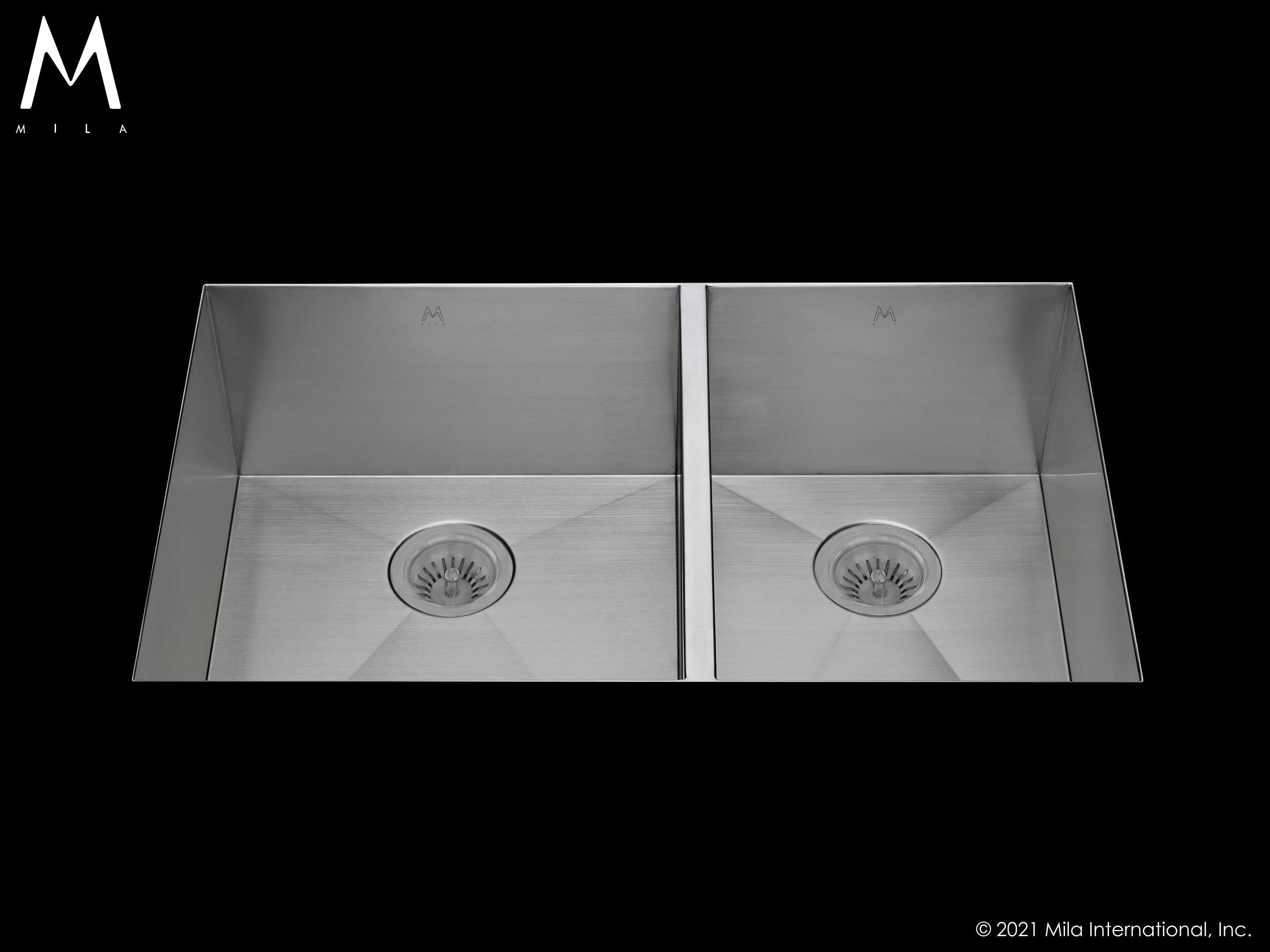 satin brushed ss kitchen sink