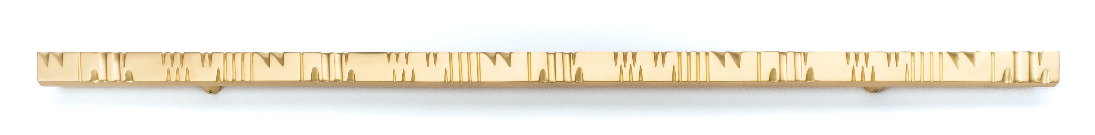 satin brass knob