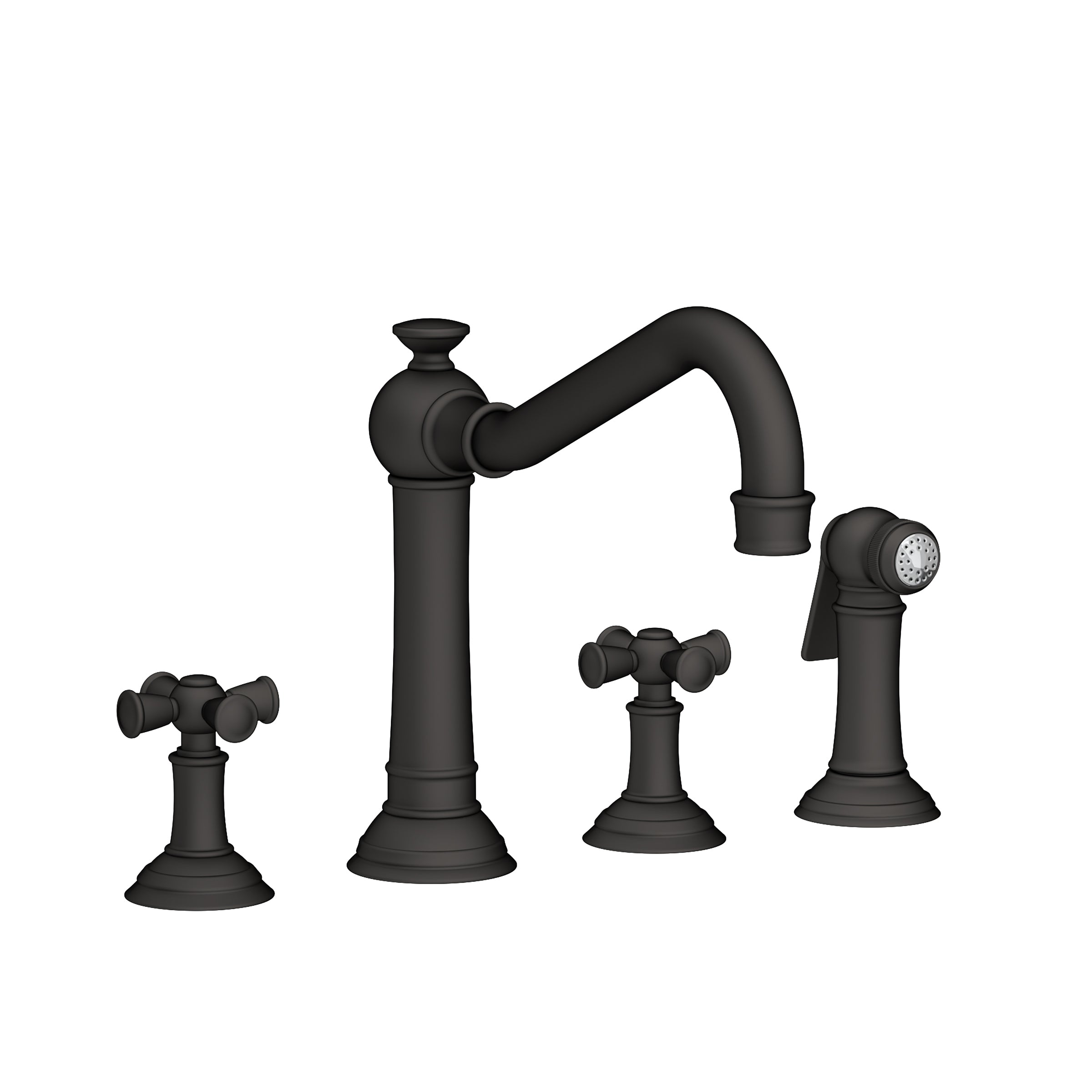 Newport Brass Jacobean Kitchen Faucet with Side Spray