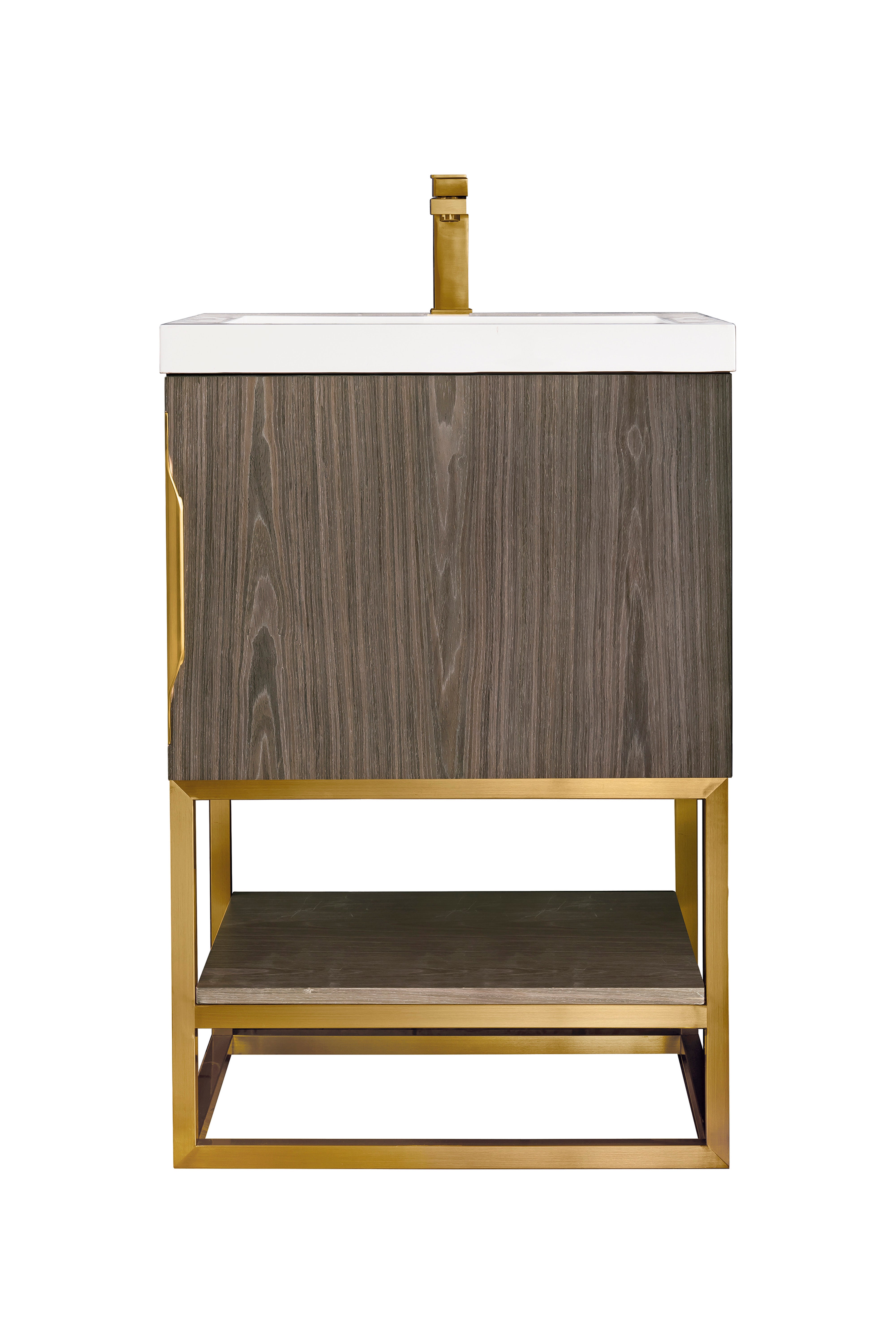 ash gray vanity