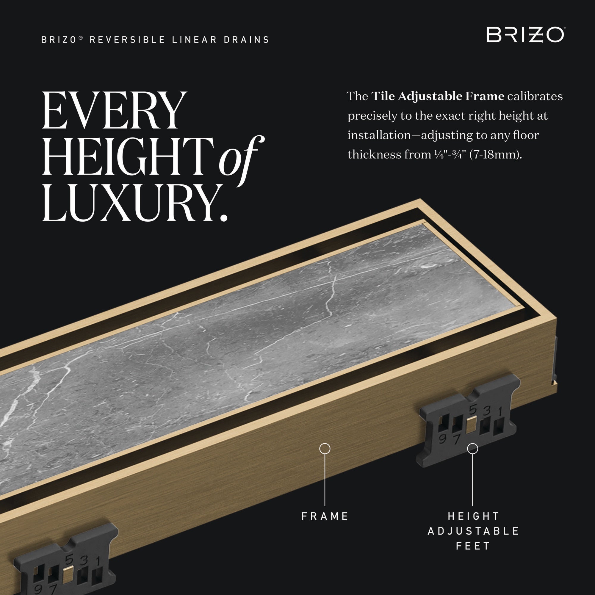 brushed nickel shower drain
