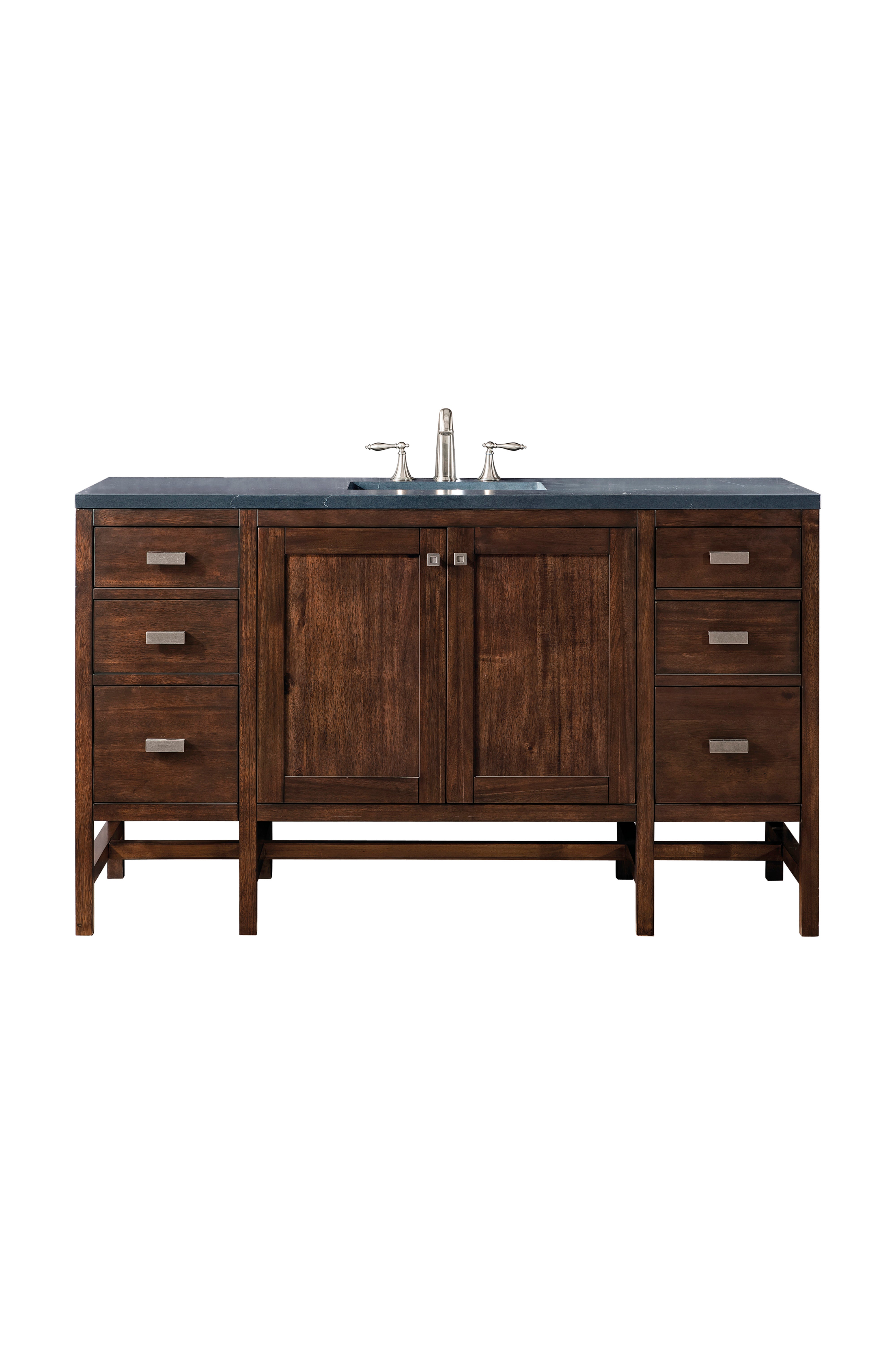 James Martin Vanities Addison 60" Single Vanity - Mid-Century Acacia