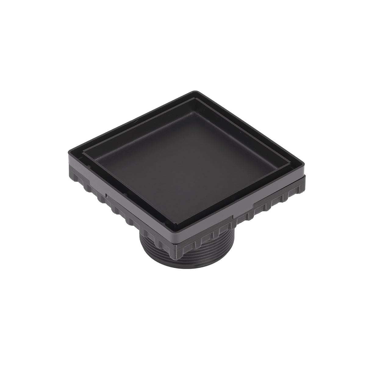 Infinity Drain 4"x4" LT4 Tile Drain Strainer Pro Center Drain Kit-2" Throat