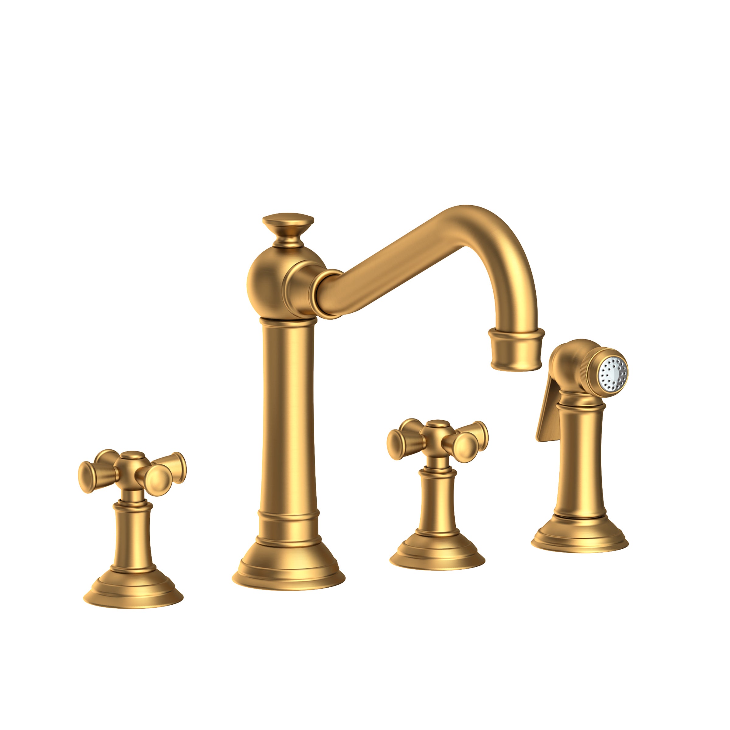 Newport Brass Jacobean Kitchen Faucet with Side Spray