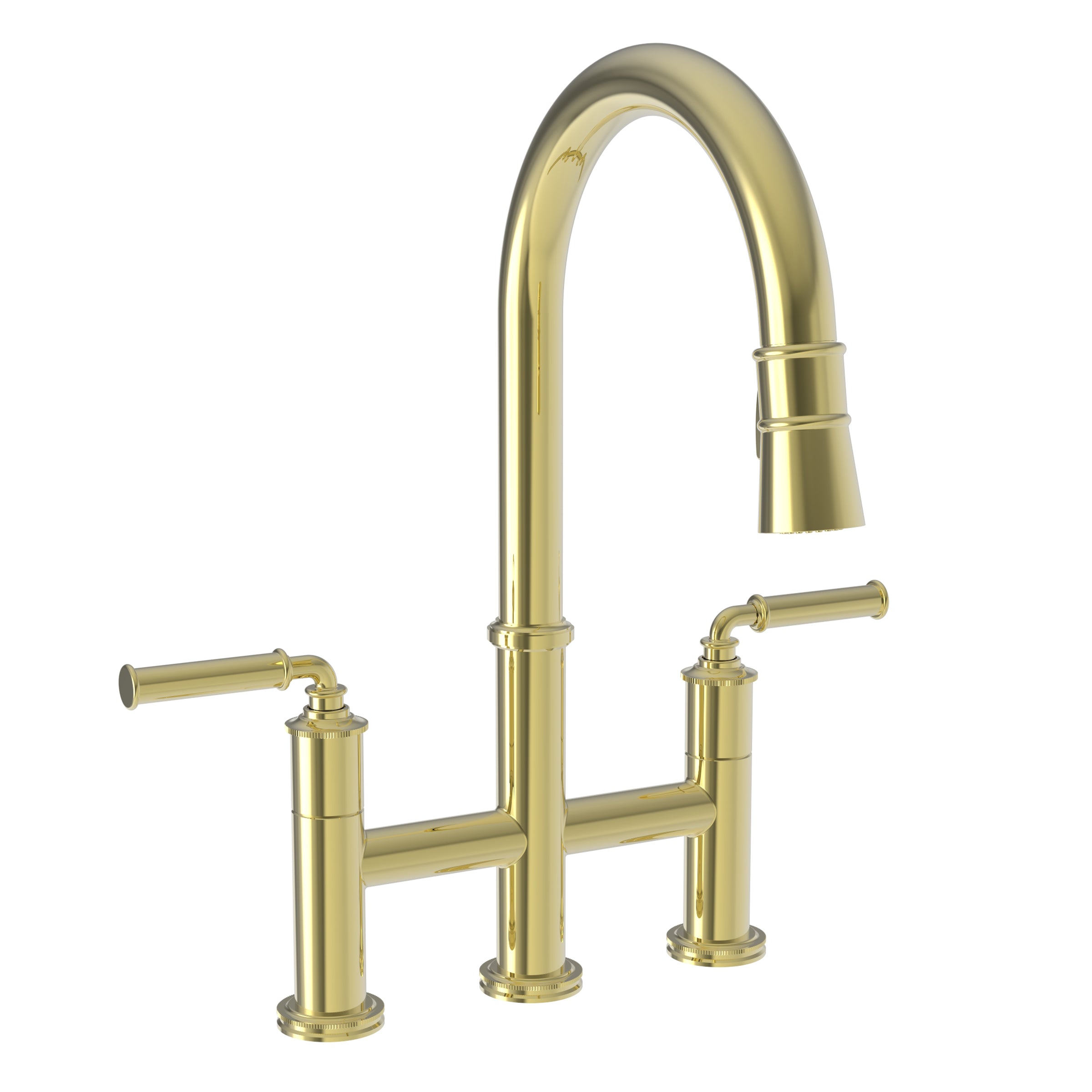 Newport Brass Taft Kitchen Bridge Pull-Down Faucet