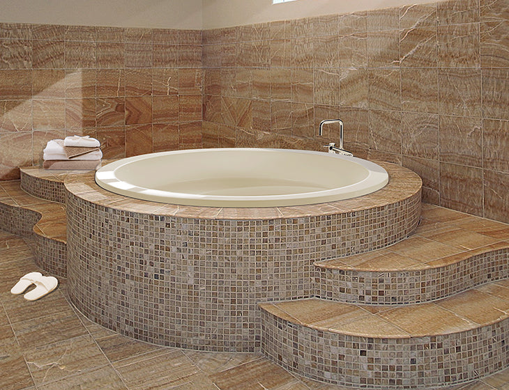 white bathtub