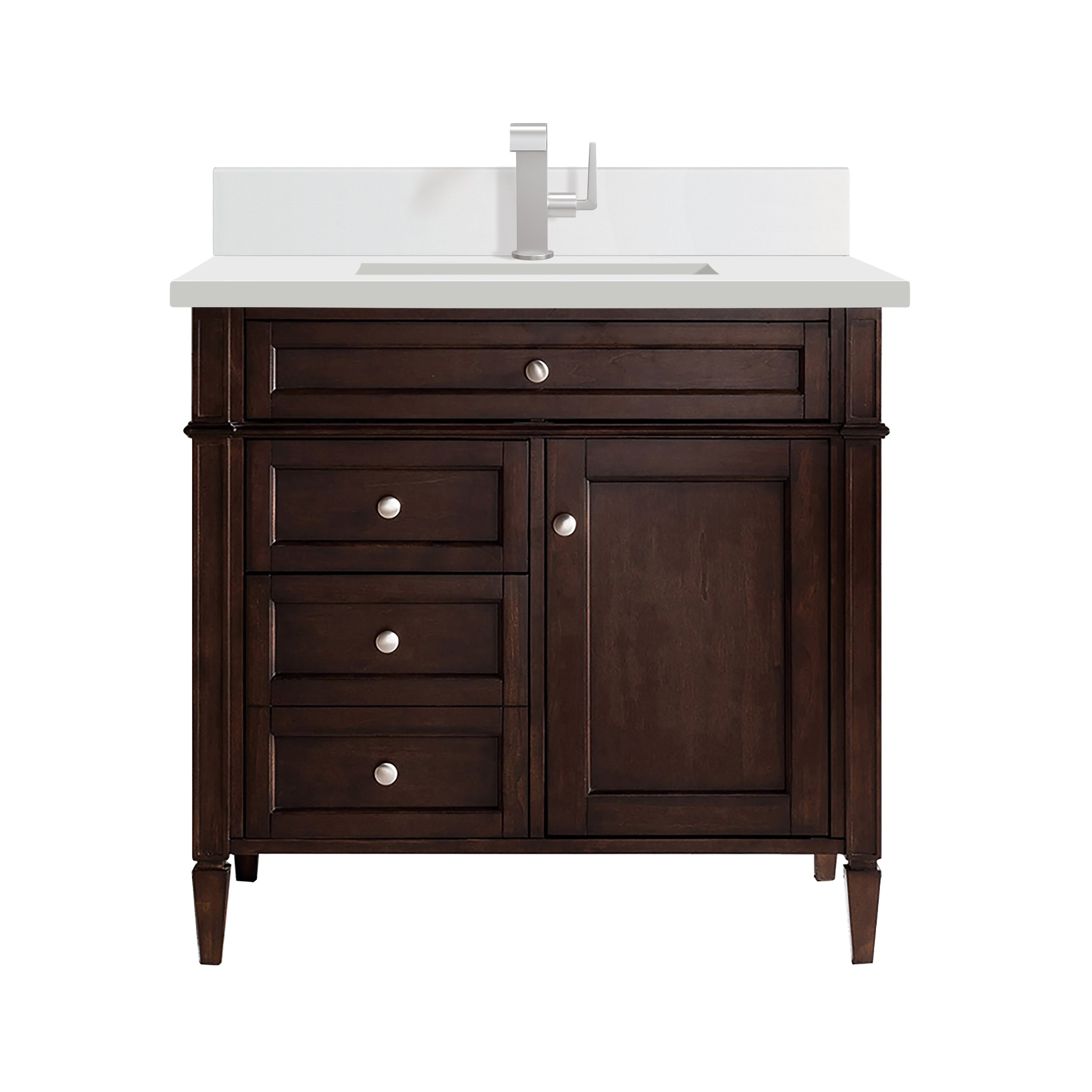 James Martin Vanities Brittany 36" Single Vanity - Burnished Mahogany