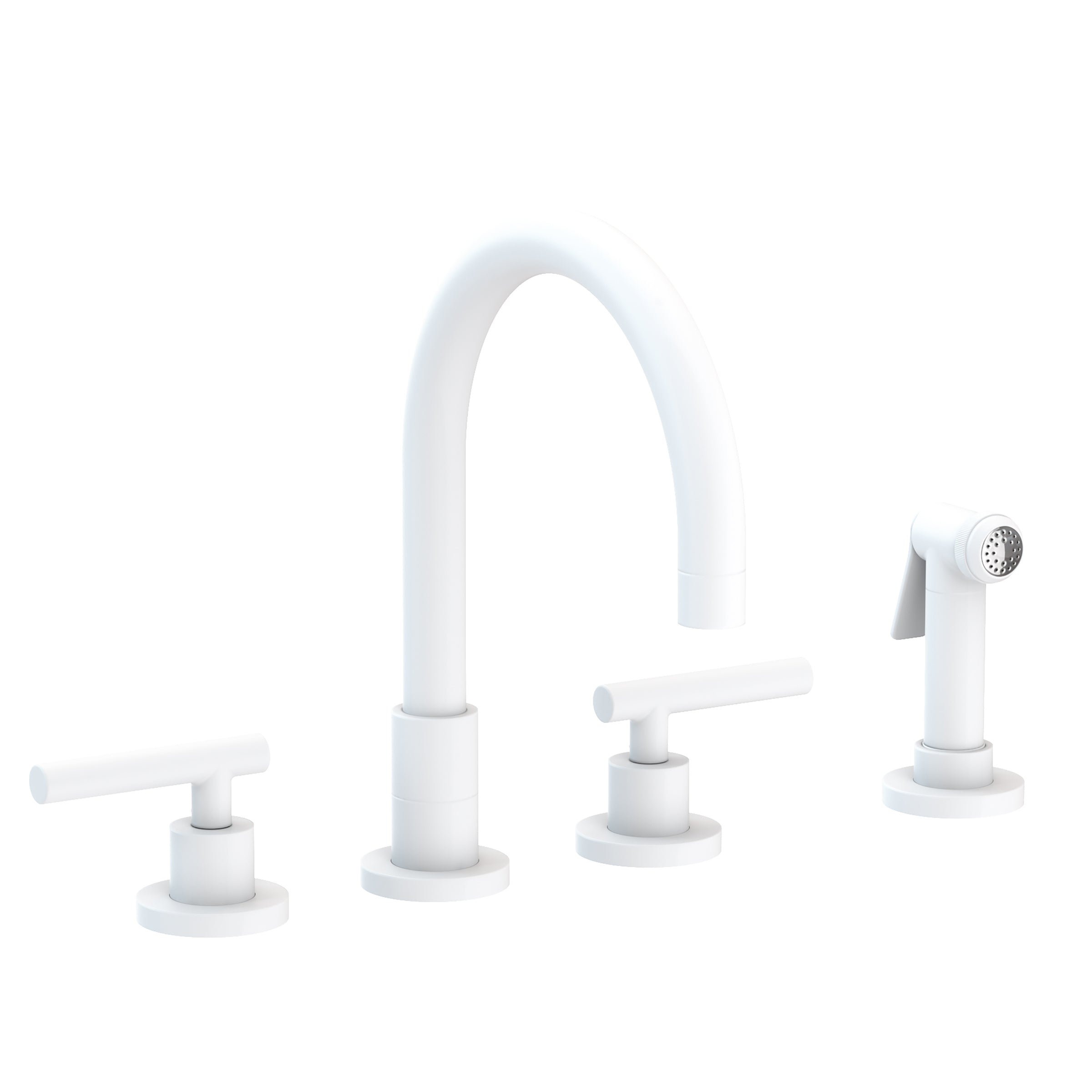 Newport Brass East Linear Kitchen Faucet with Side Spray