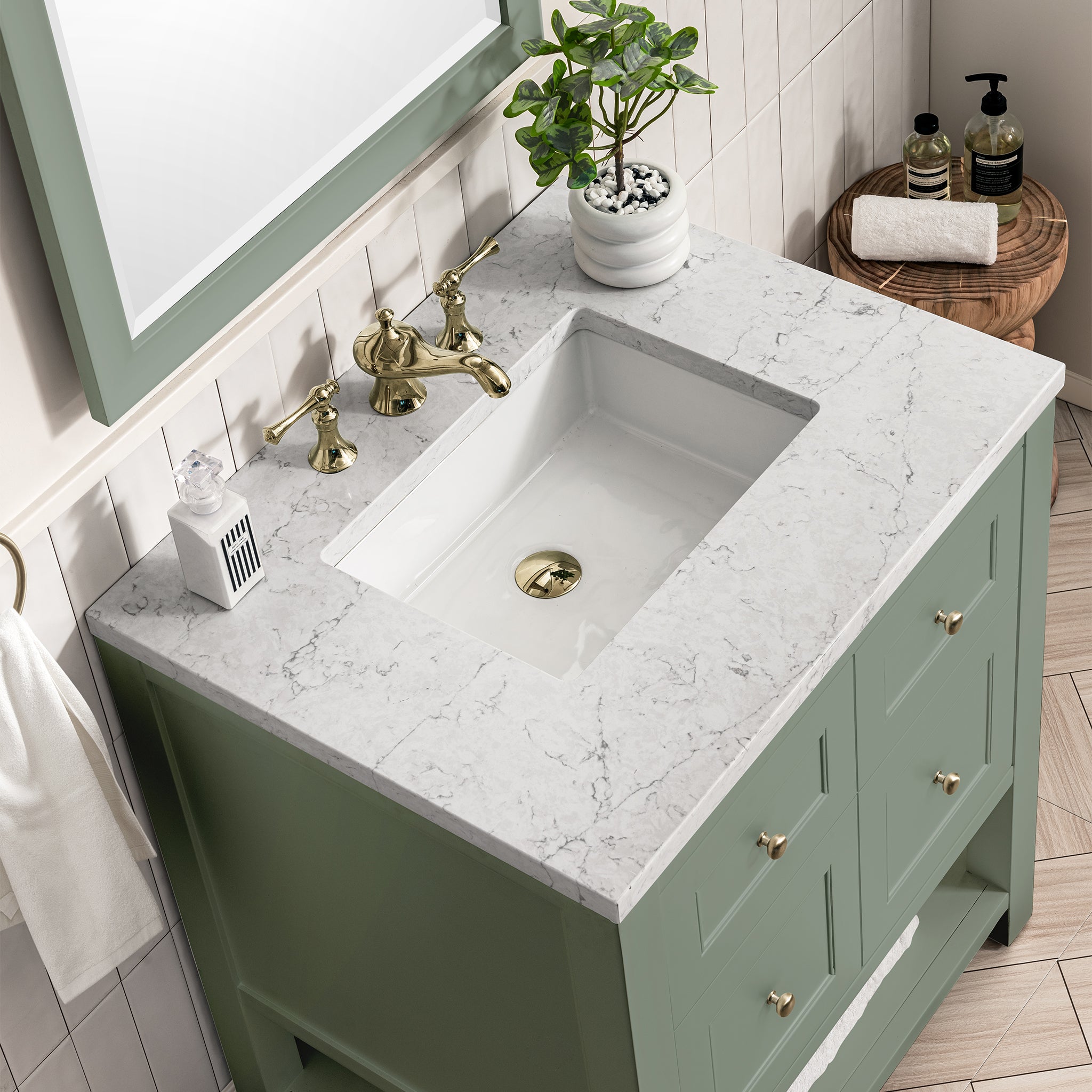 arctic fall top vanity