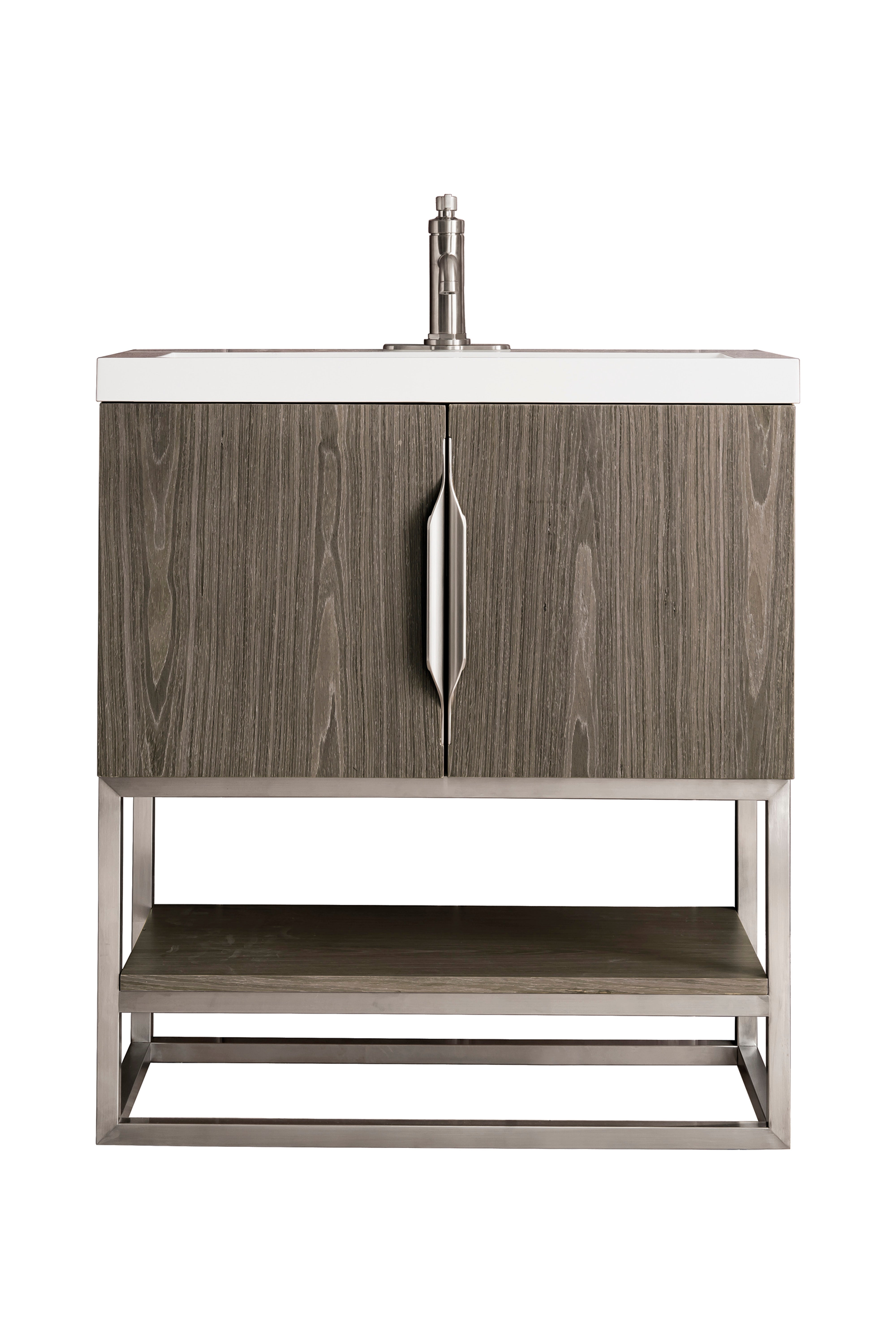 ash gray vanity