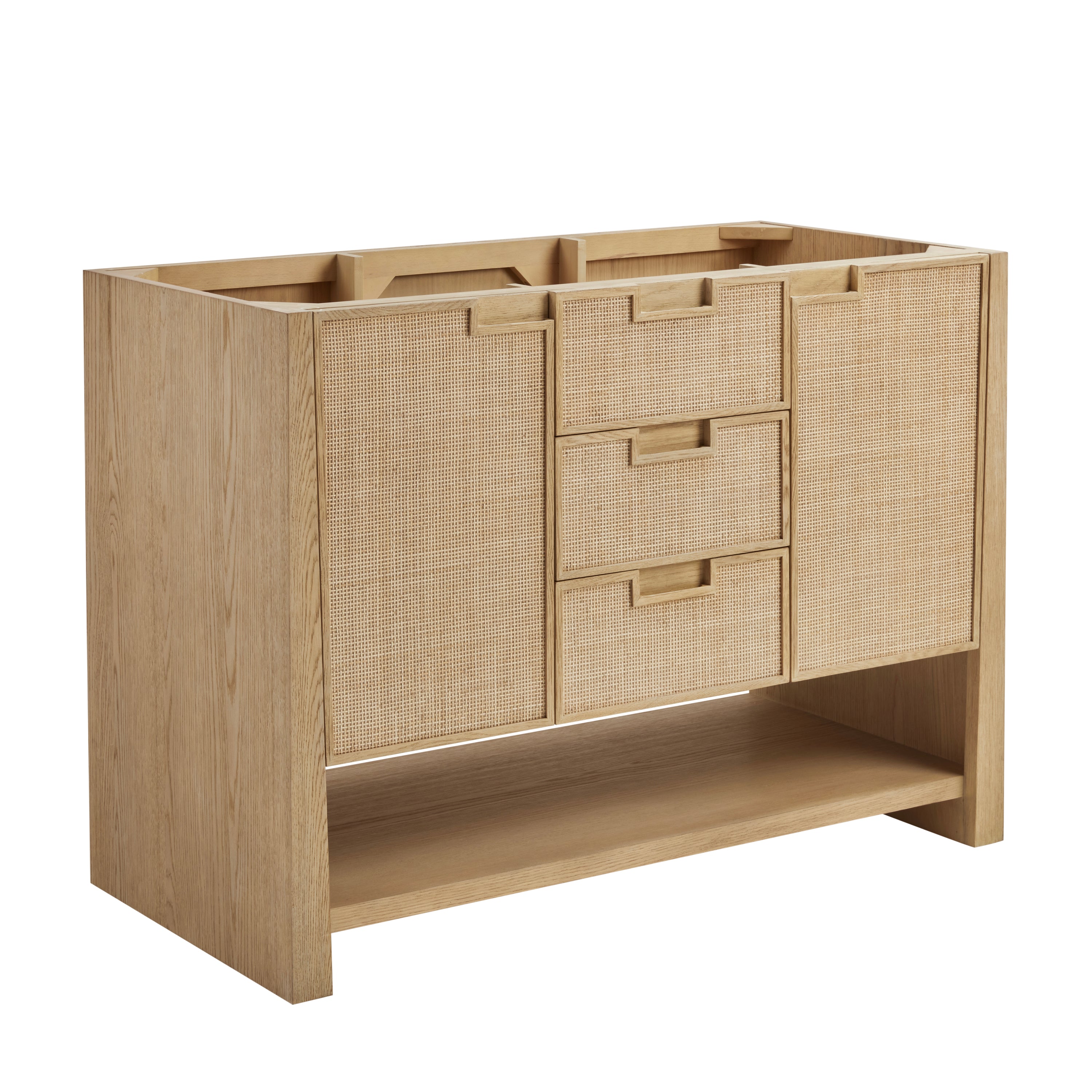 James Martin Vanities Solene 48" Single Vanity - Seaside Oak