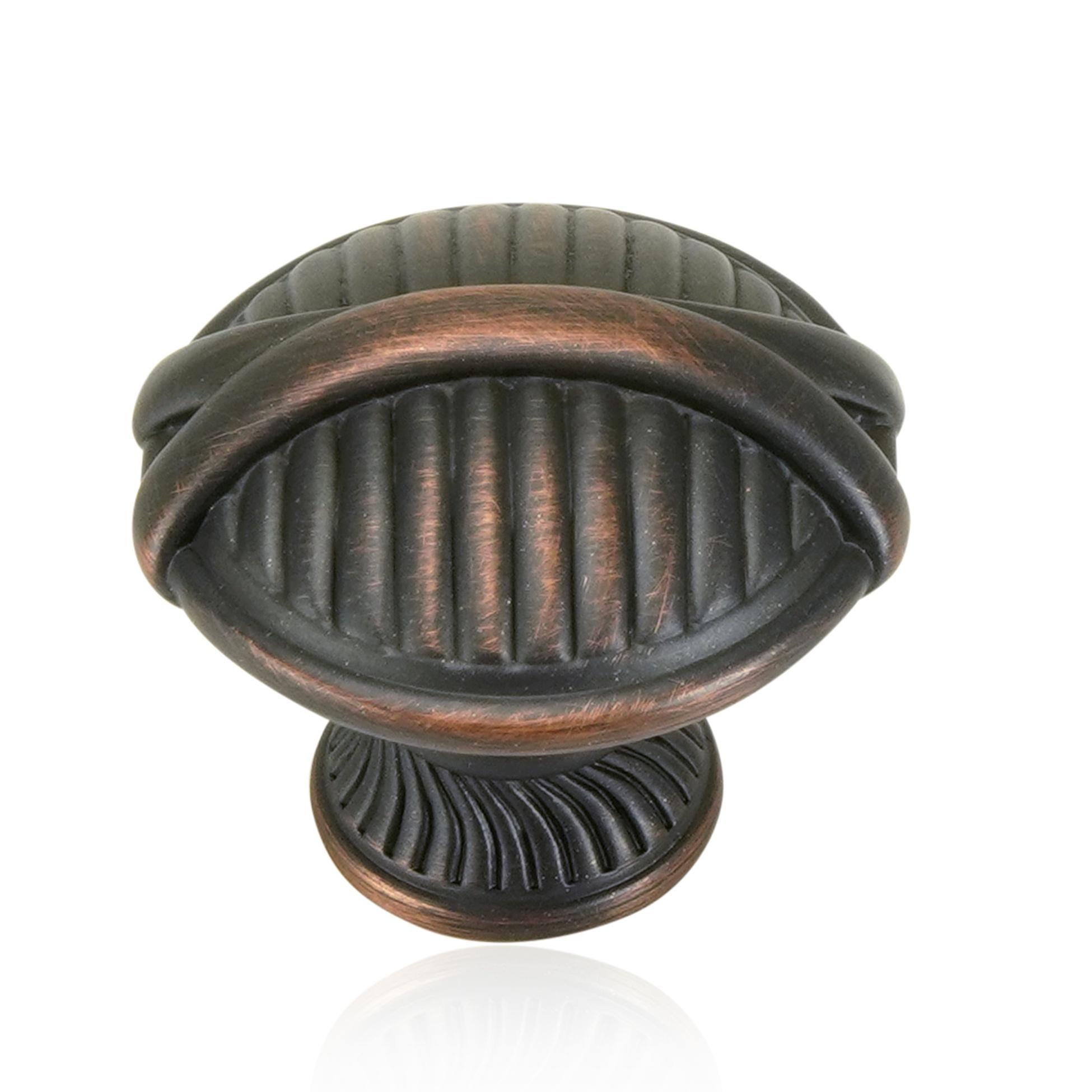 oiled bronze knob