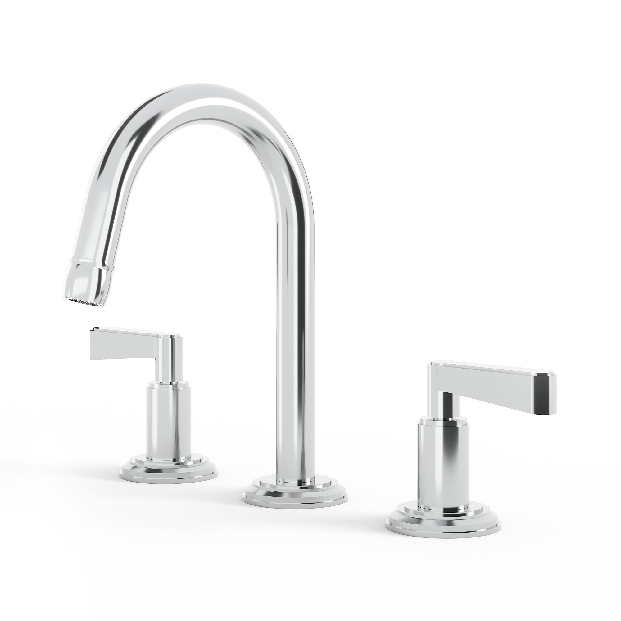 polished chrome faucet