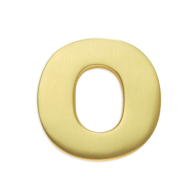 satin brass pull