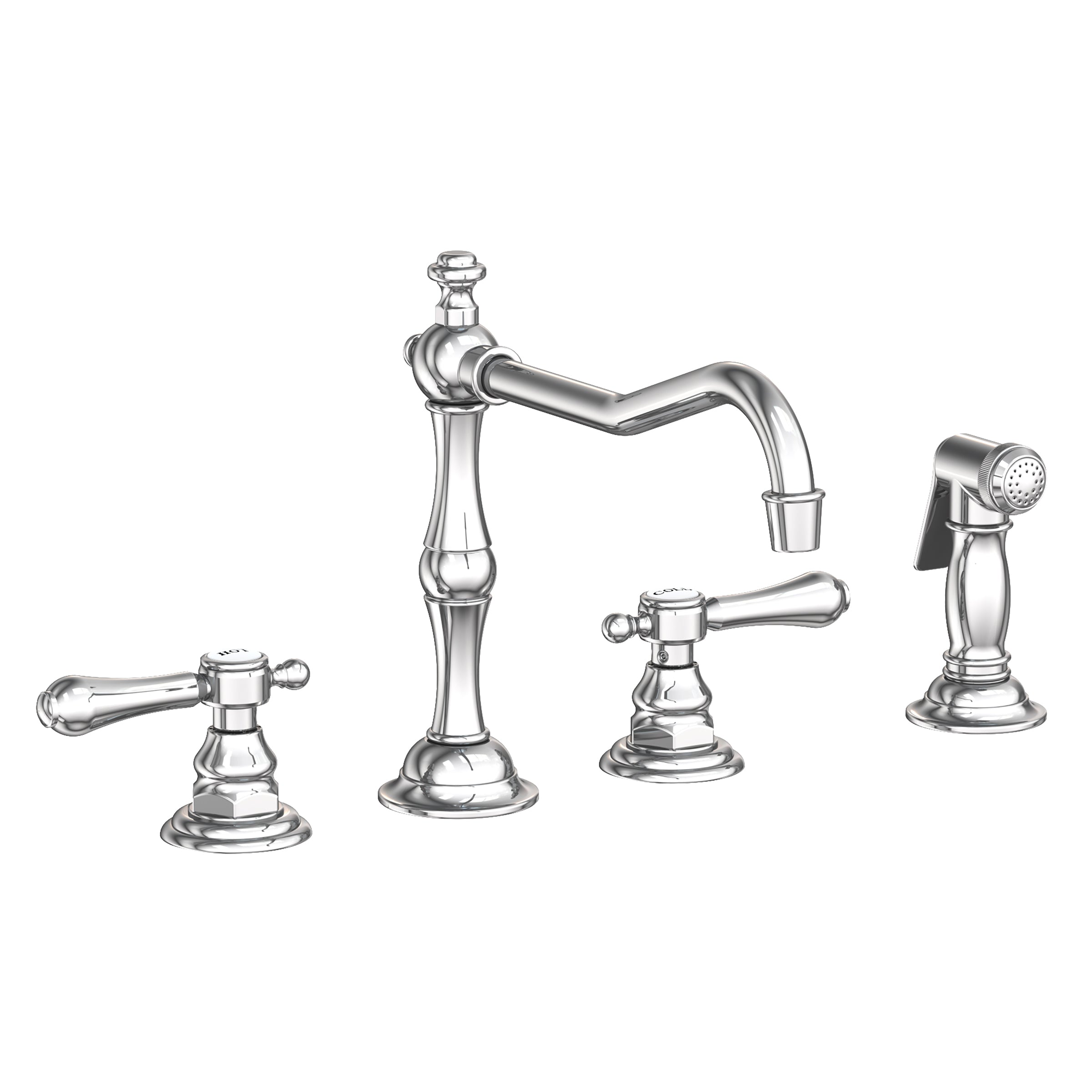 Polished Chrome Kitchen Faucet