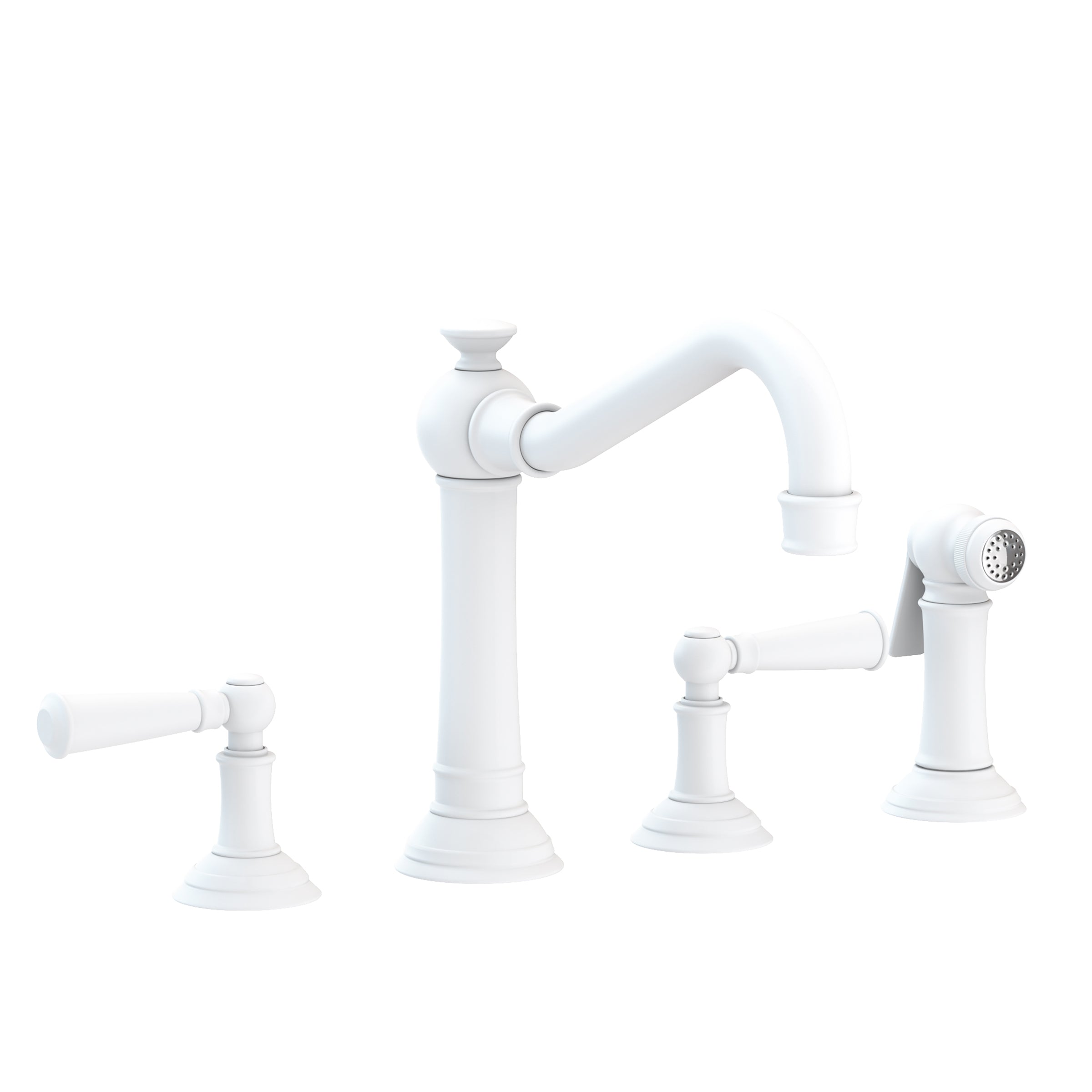 Newport Brass Jacobean Kitchen Faucet with Side Spray