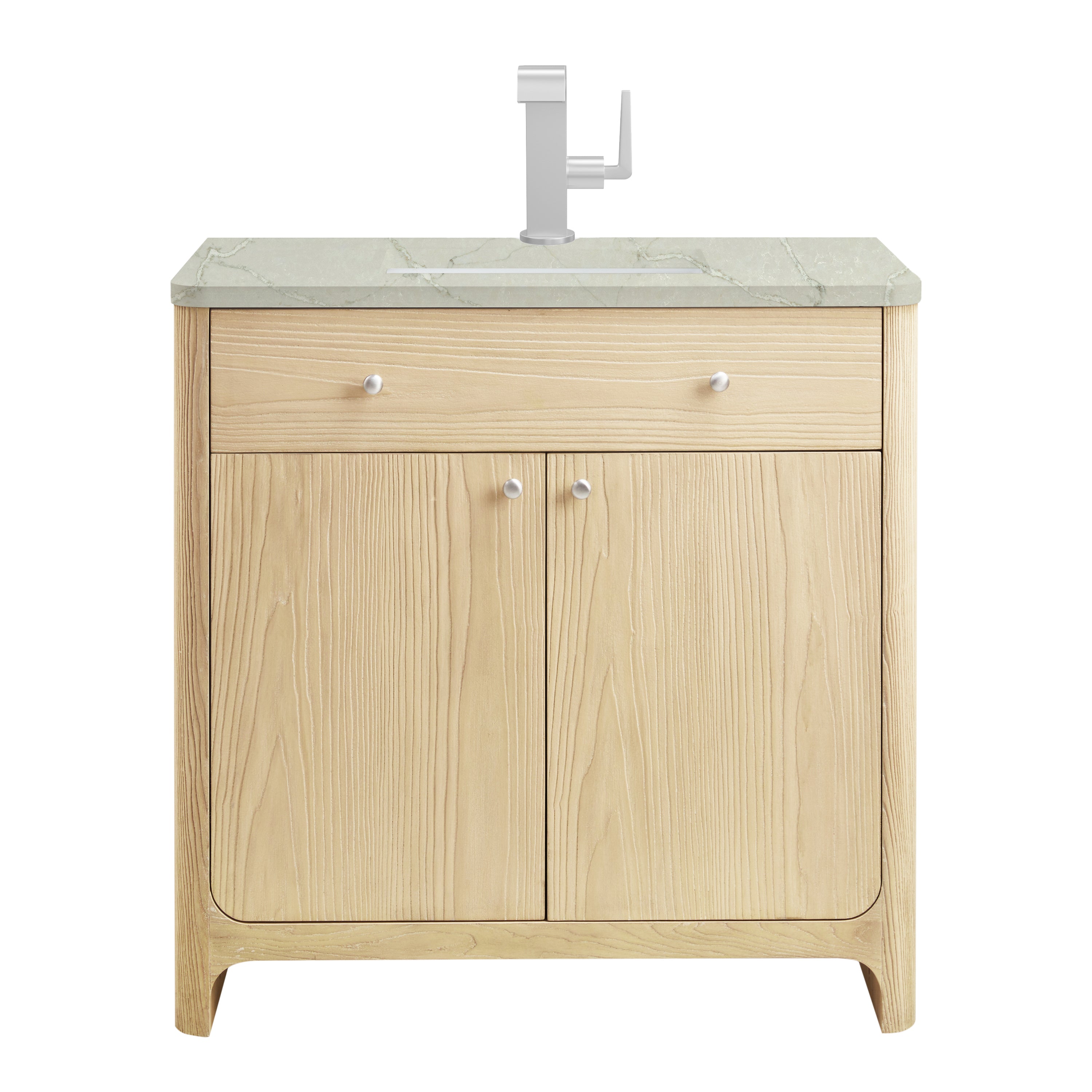 victorian silver quartz top vanity
