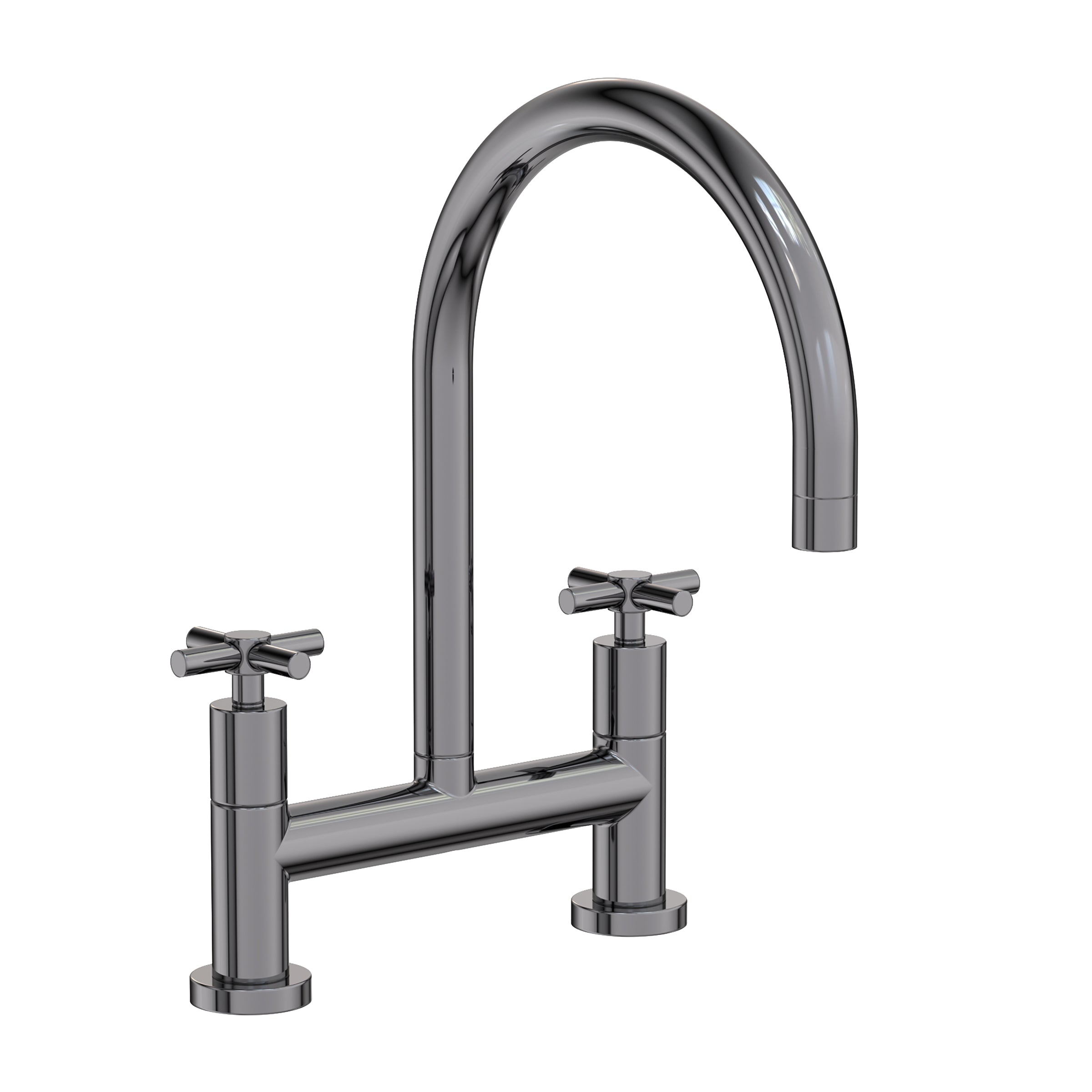 Newport Brass East Linear Kitchen Bridge Faucet