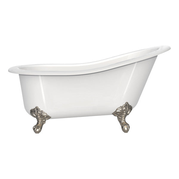 white bathtub