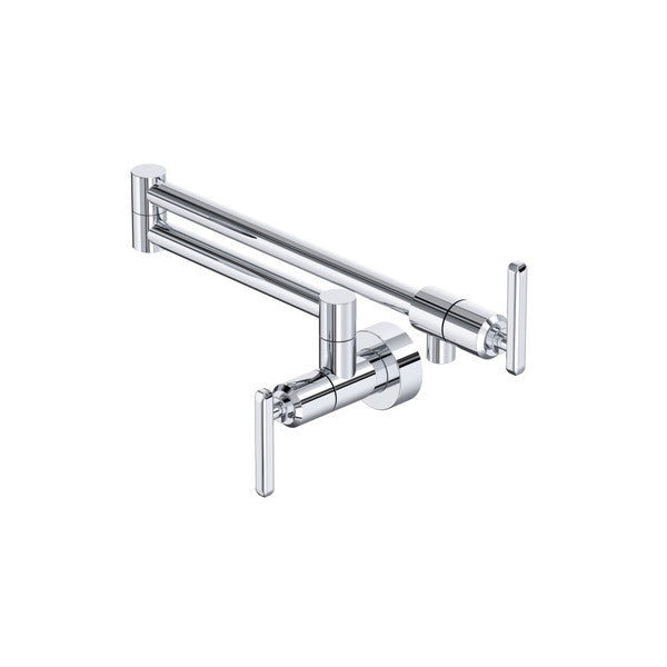 polished chrome pot filler