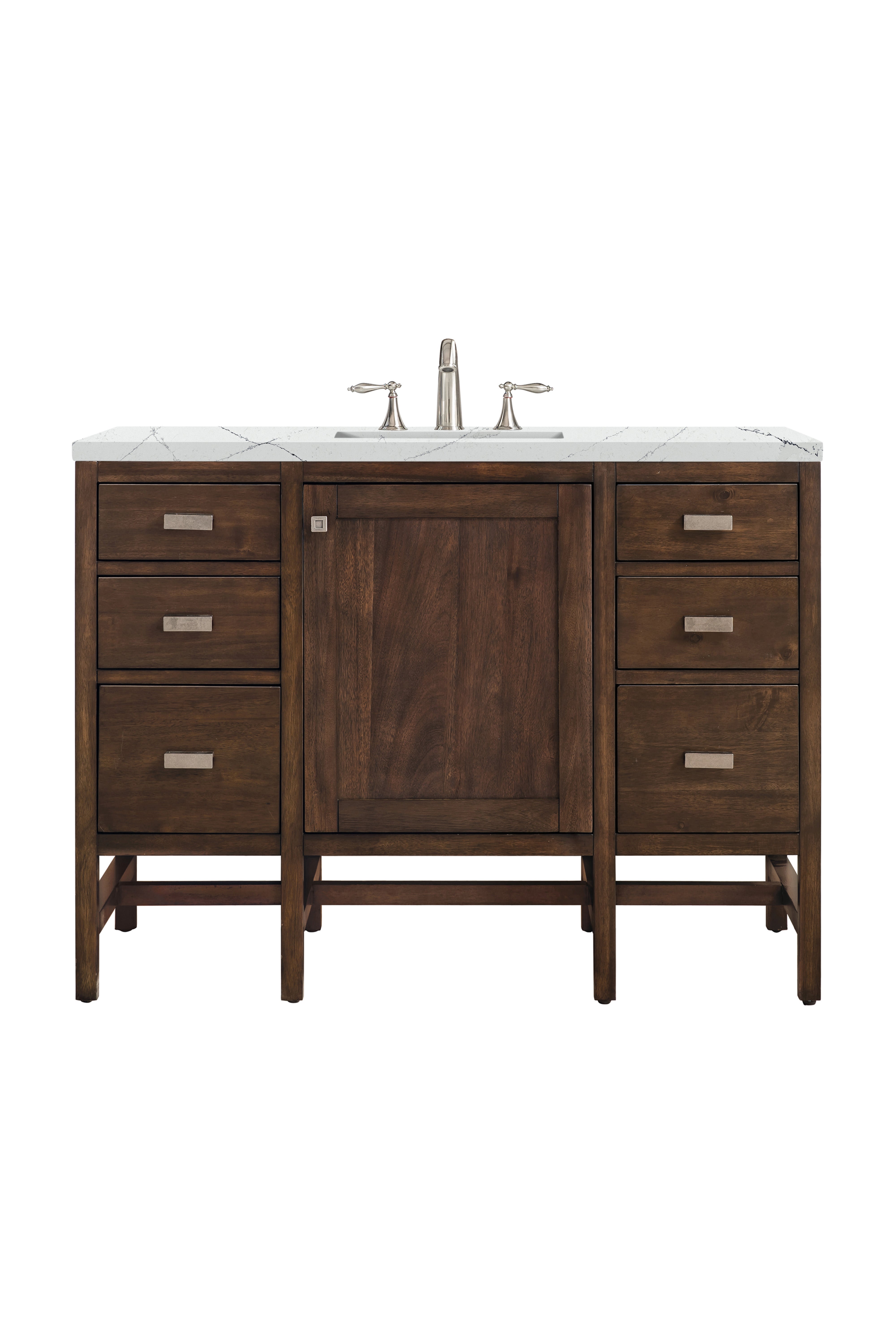 James Martin Vanities Addison 48" Single Vanity - Mid-Century Acacia