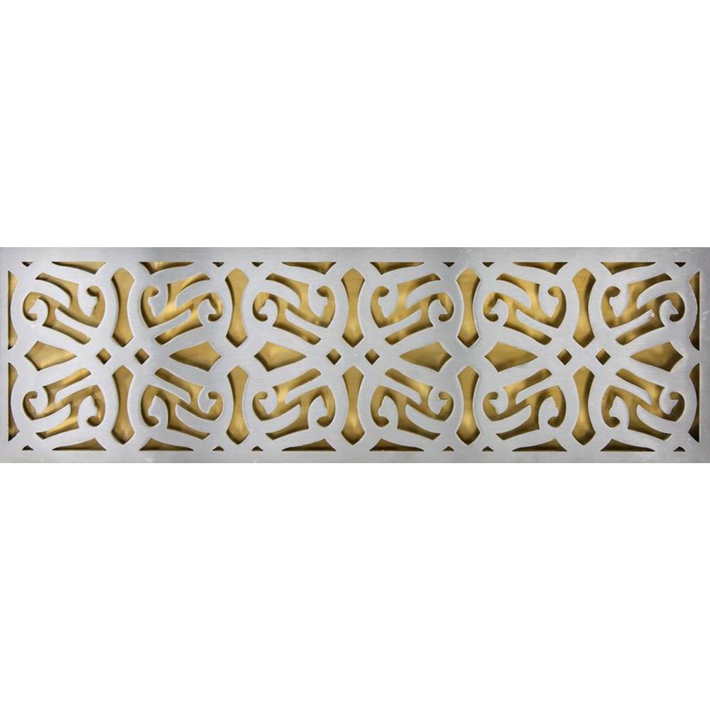 satin stainless steel panel
