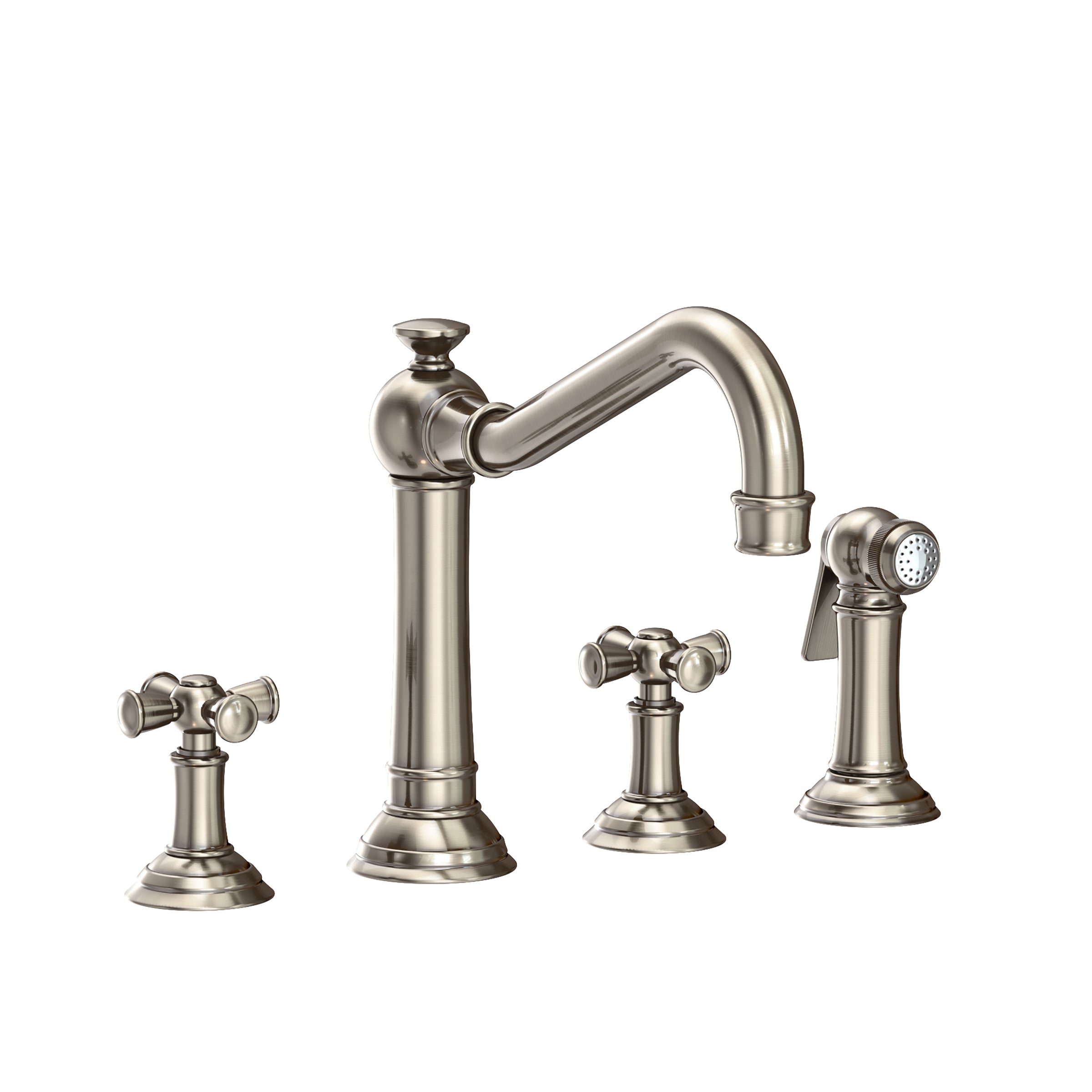 Newport Brass Jacobean Kitchen Faucet with Side Spray