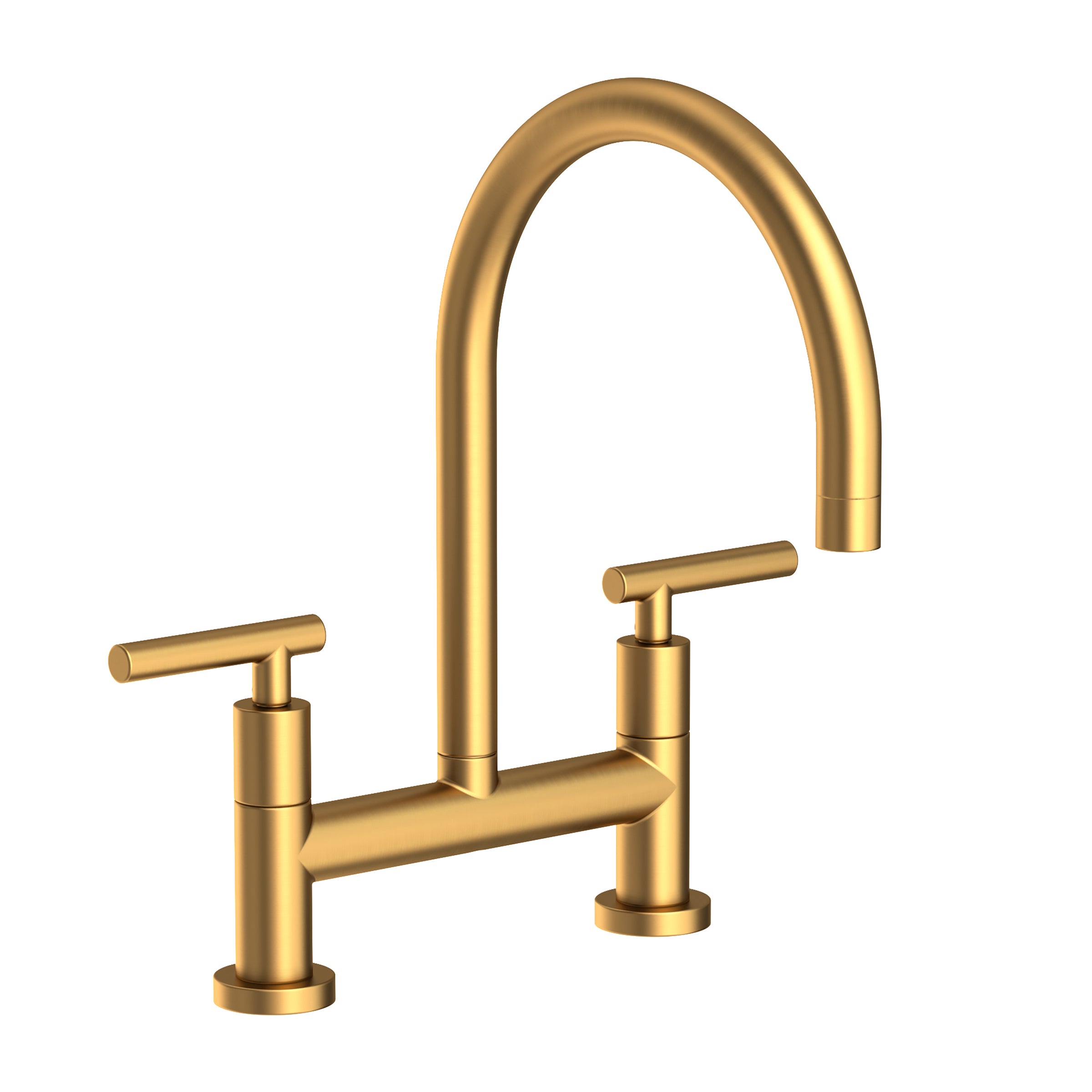 Newport Brass East Linear Kitchen Bridge Faucet