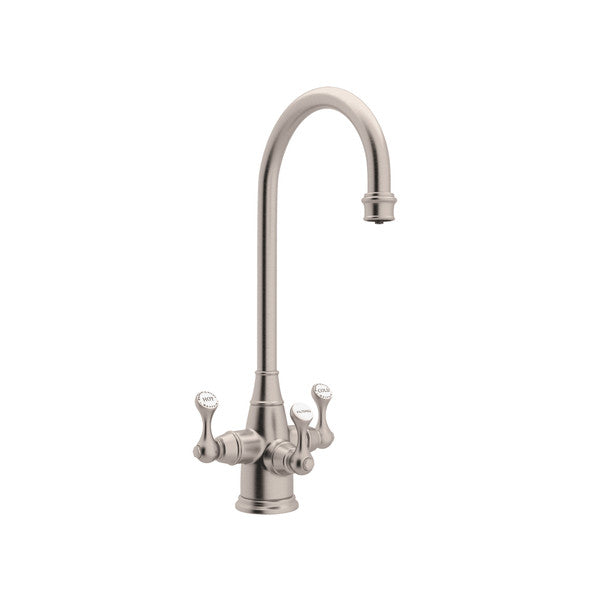Rohl Georgian Era Three Handle Bar/Food Prep Filter Kitchen Faucet