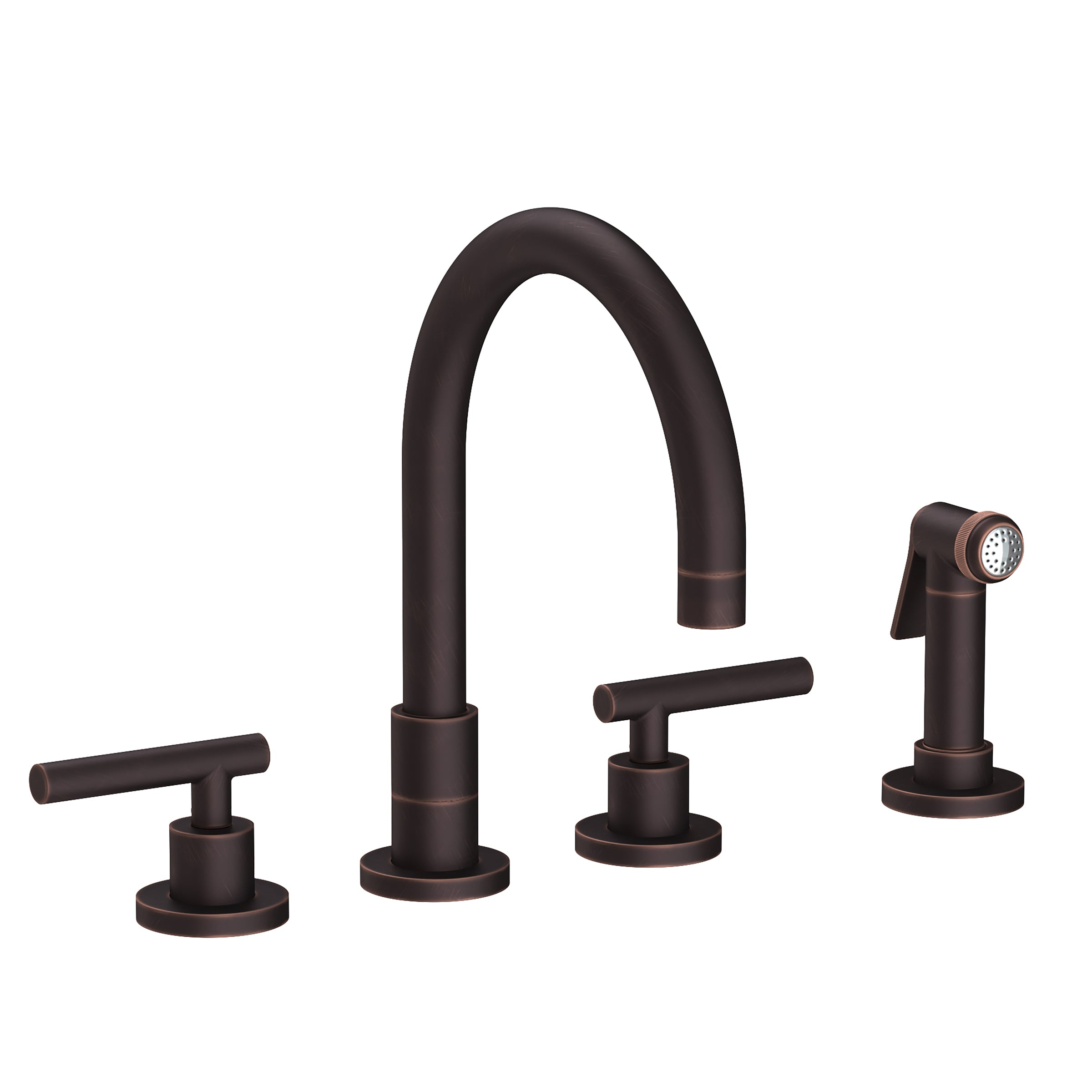 Newport Brass East Linear Kitchen Faucet with Side Spray
