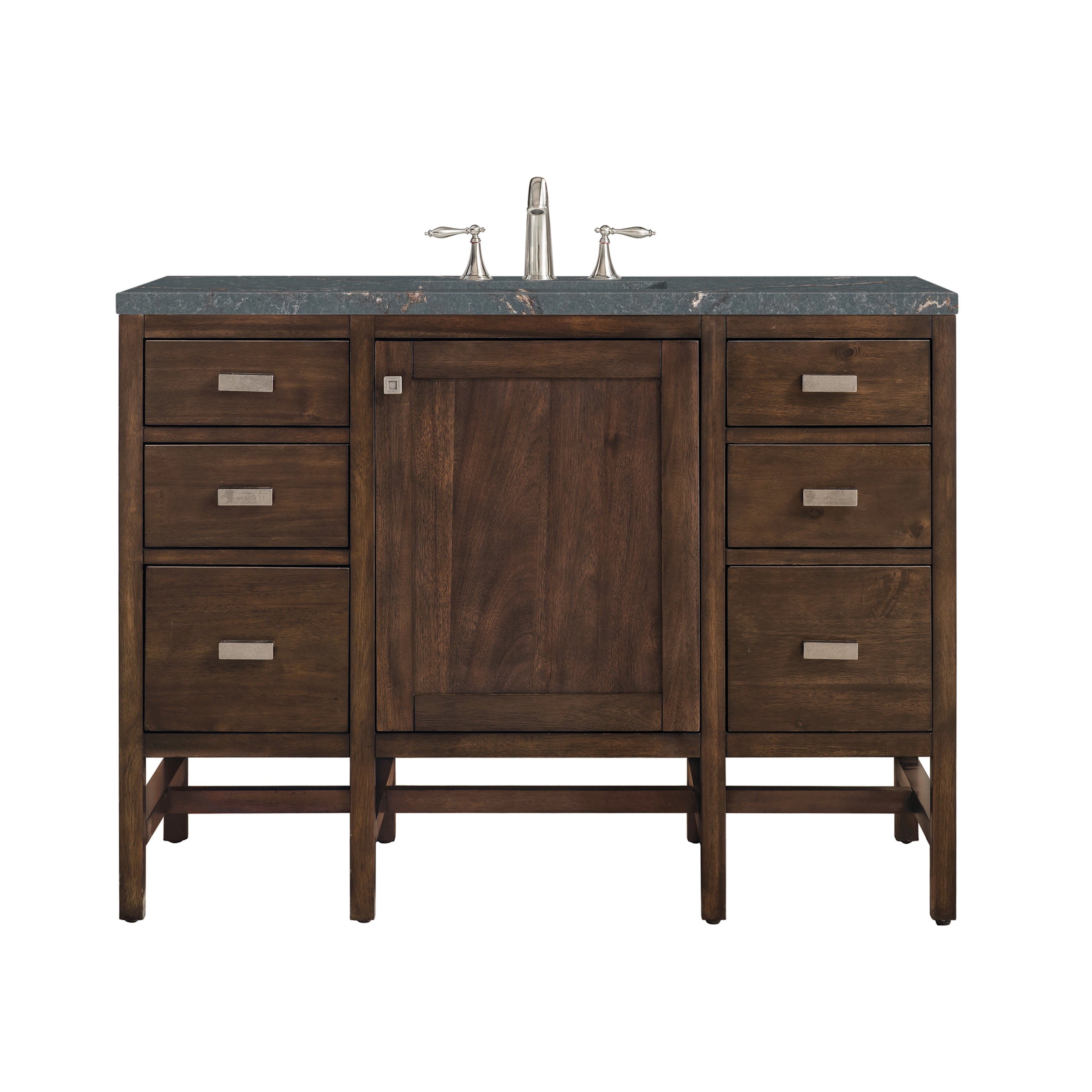 James Martin Vanities Addison 48" Single Vanity - Mid-Century Acacia