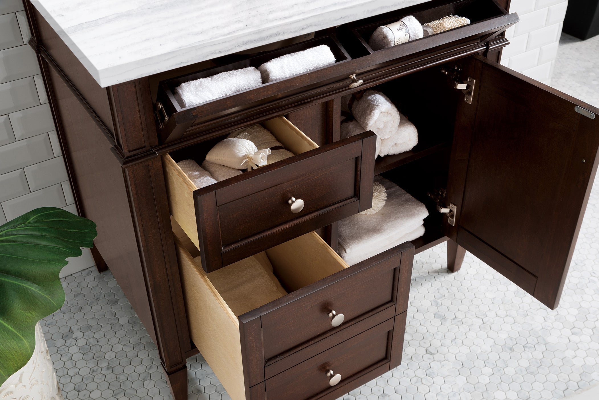 arctic fall solid surface top vanity