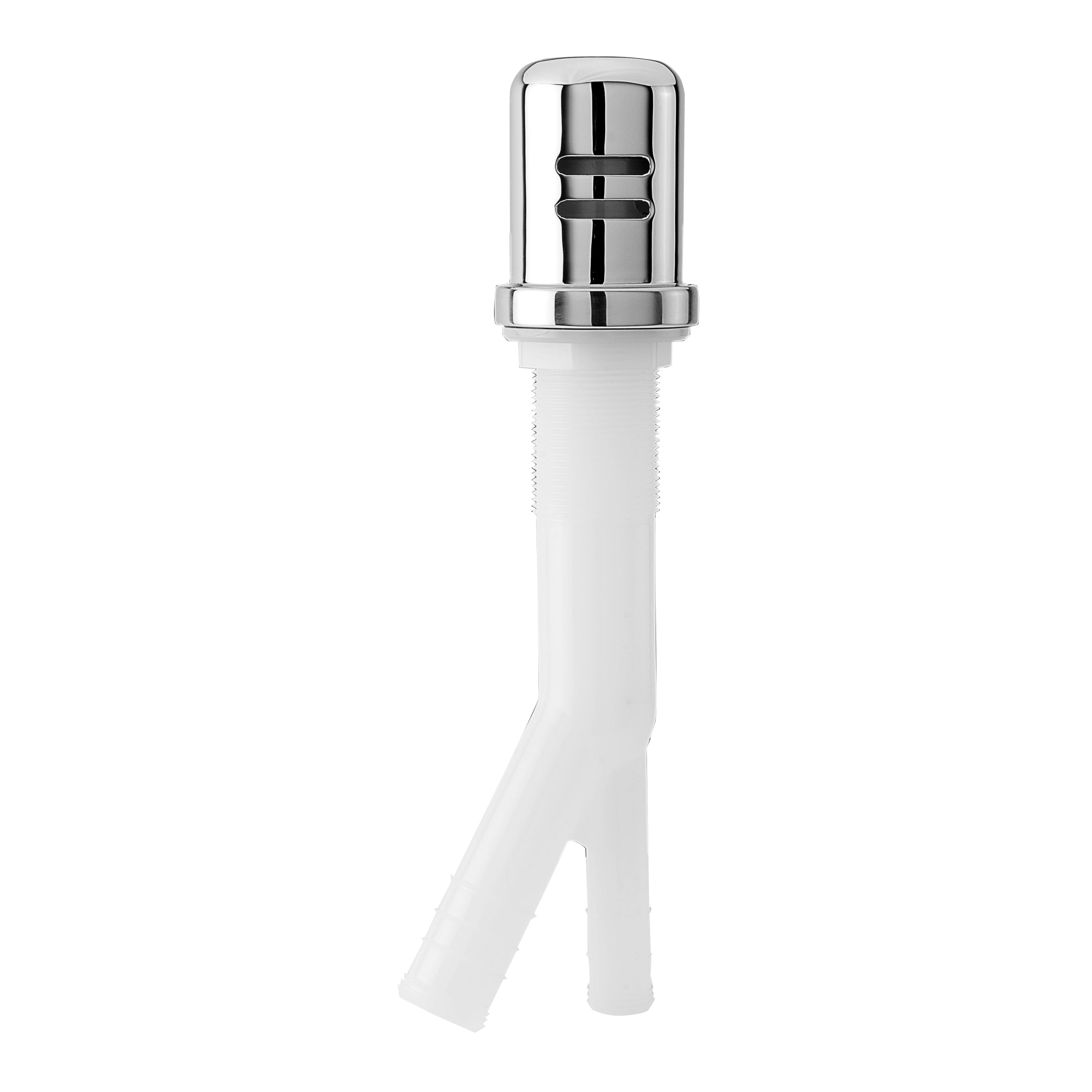 polished chrome air gap kit