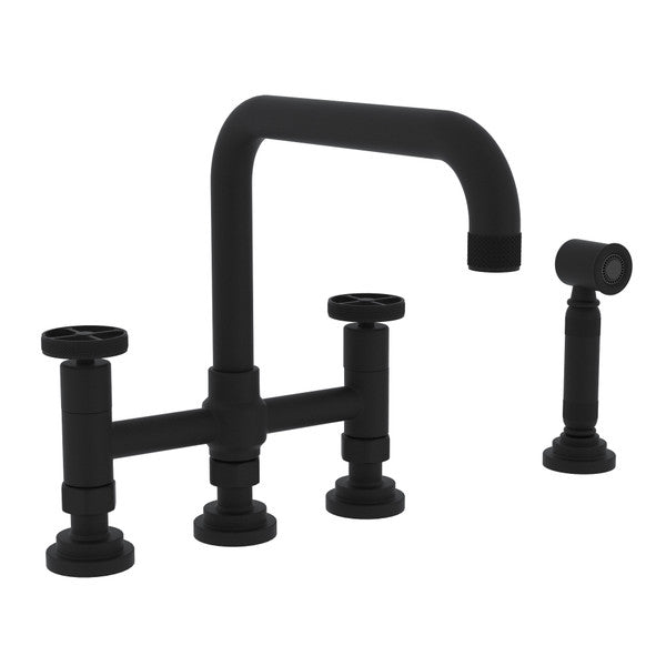 Rohl Campo Bridge Kitchen Faucet with Side Spray