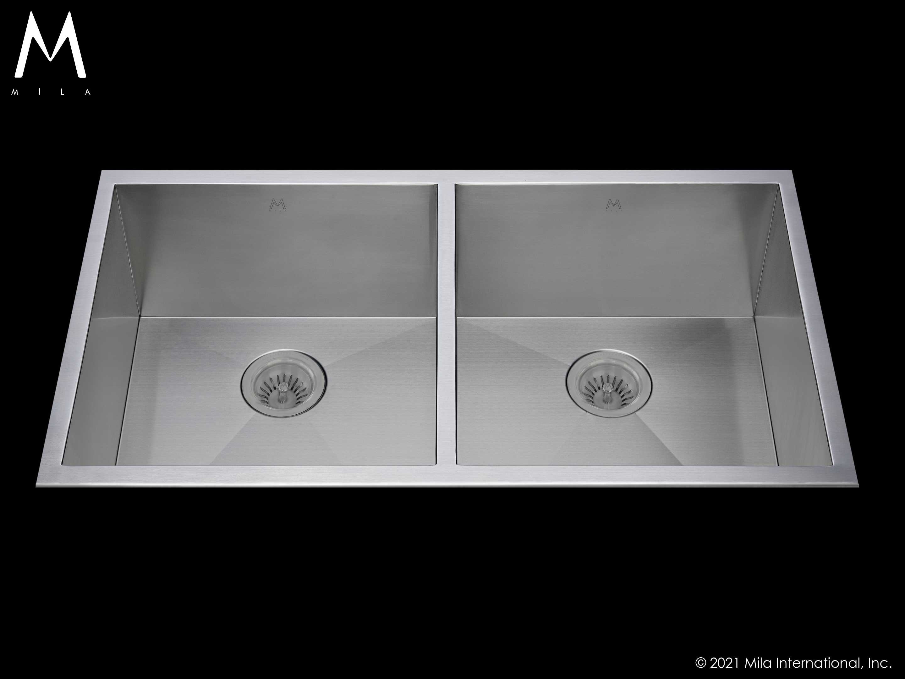 satin brushed ss kitchen sink