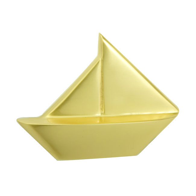 satin brass knob