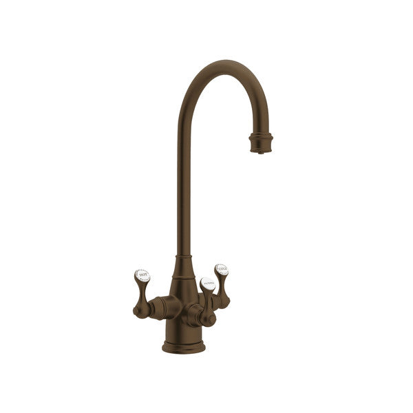 Rohl Georgian Era Three Handle Bar/Food Prep Filter Kitchen Faucet